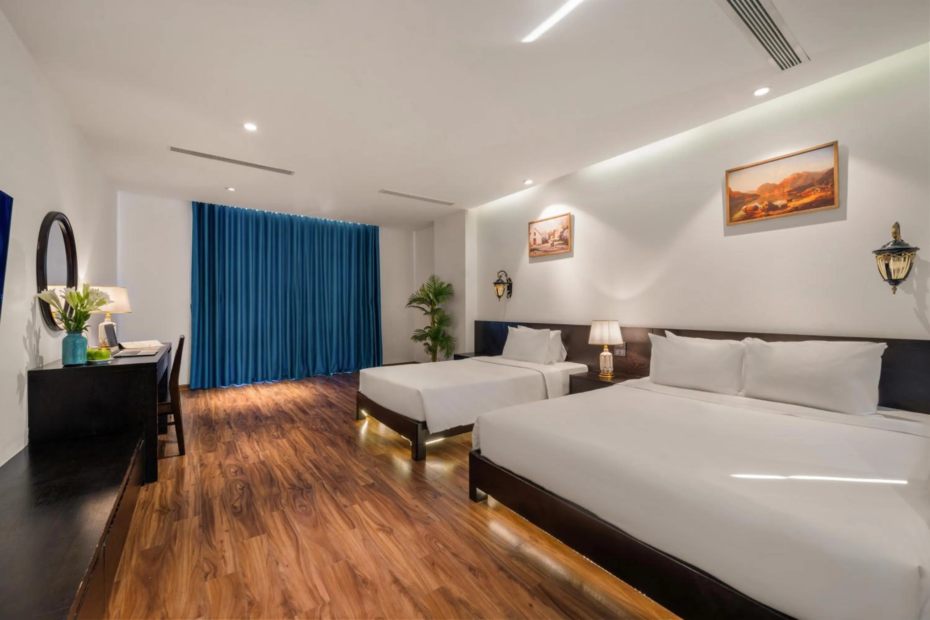 Bed in Nostalgia Boutique Hotel