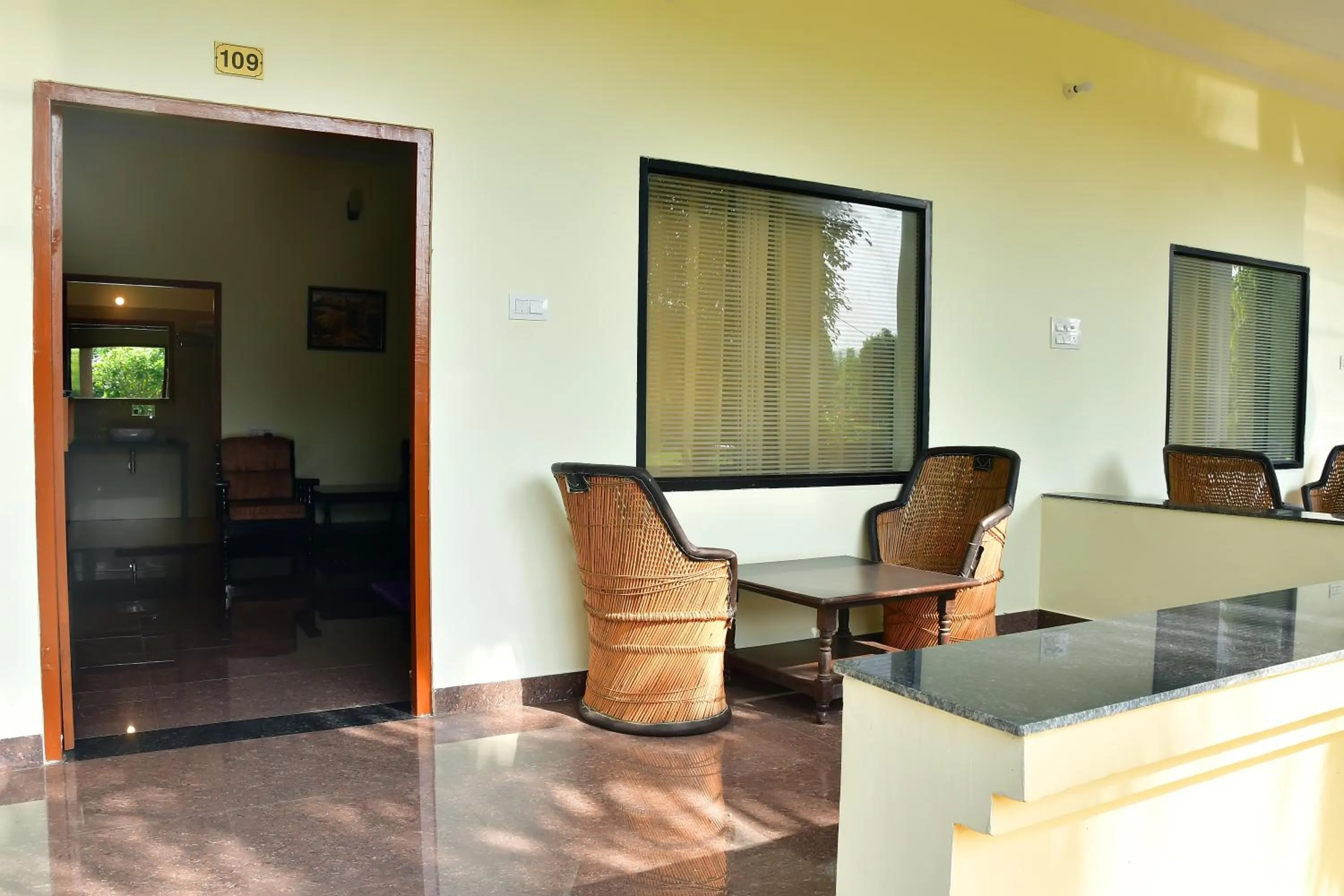 Living room in Motibagh Resort