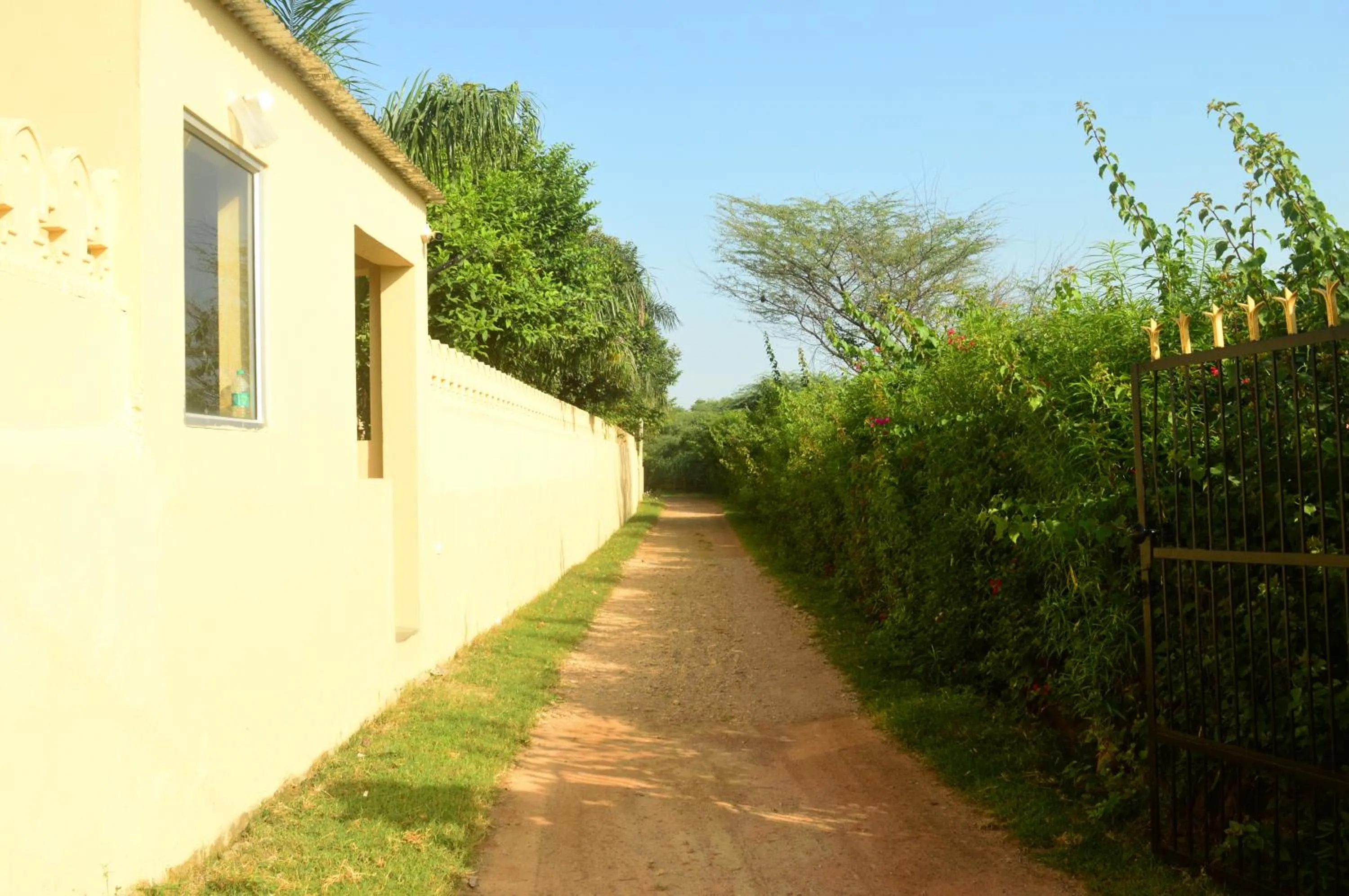 Facade/entrance in Motibagh Resort