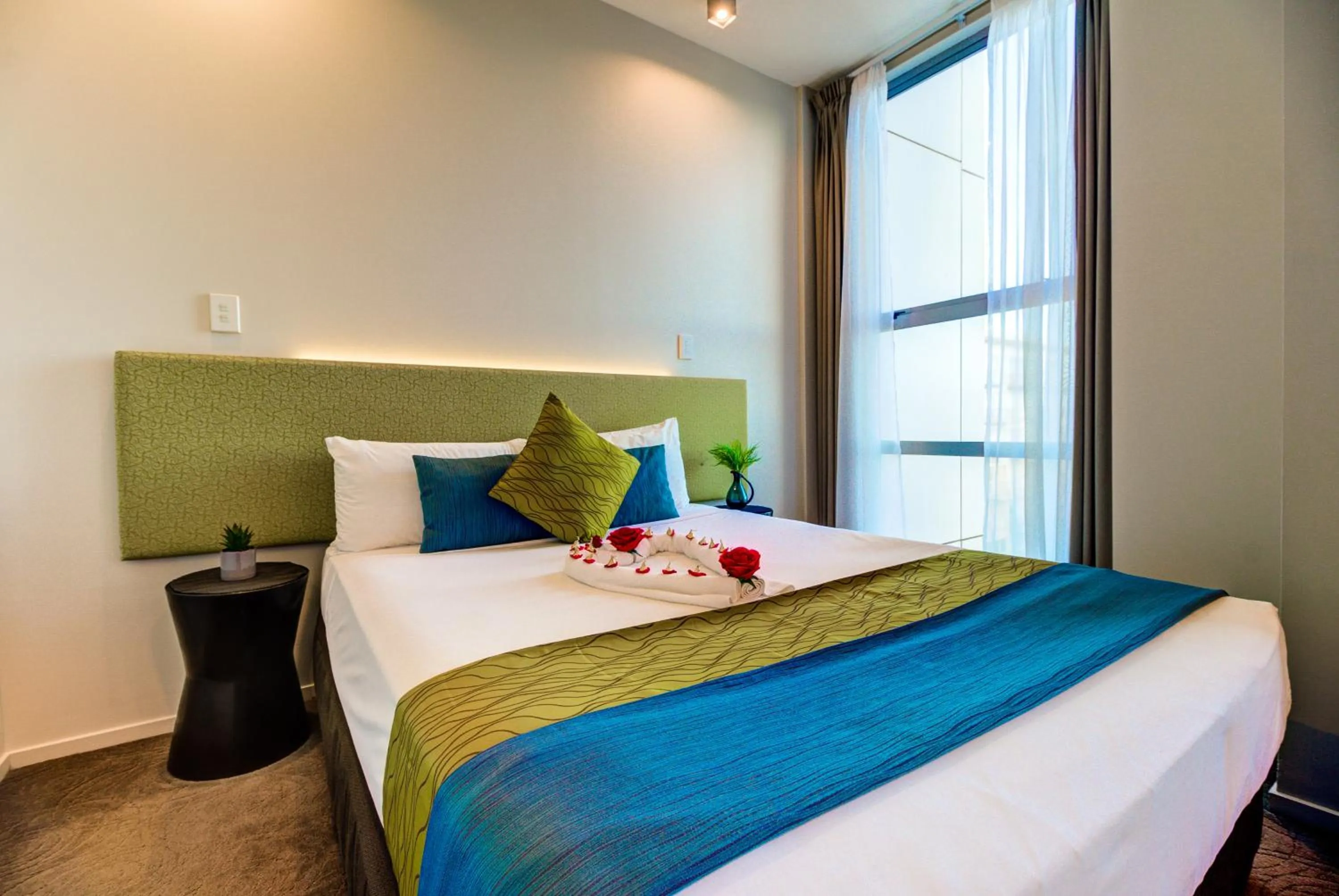 Bed in VR Auckland City