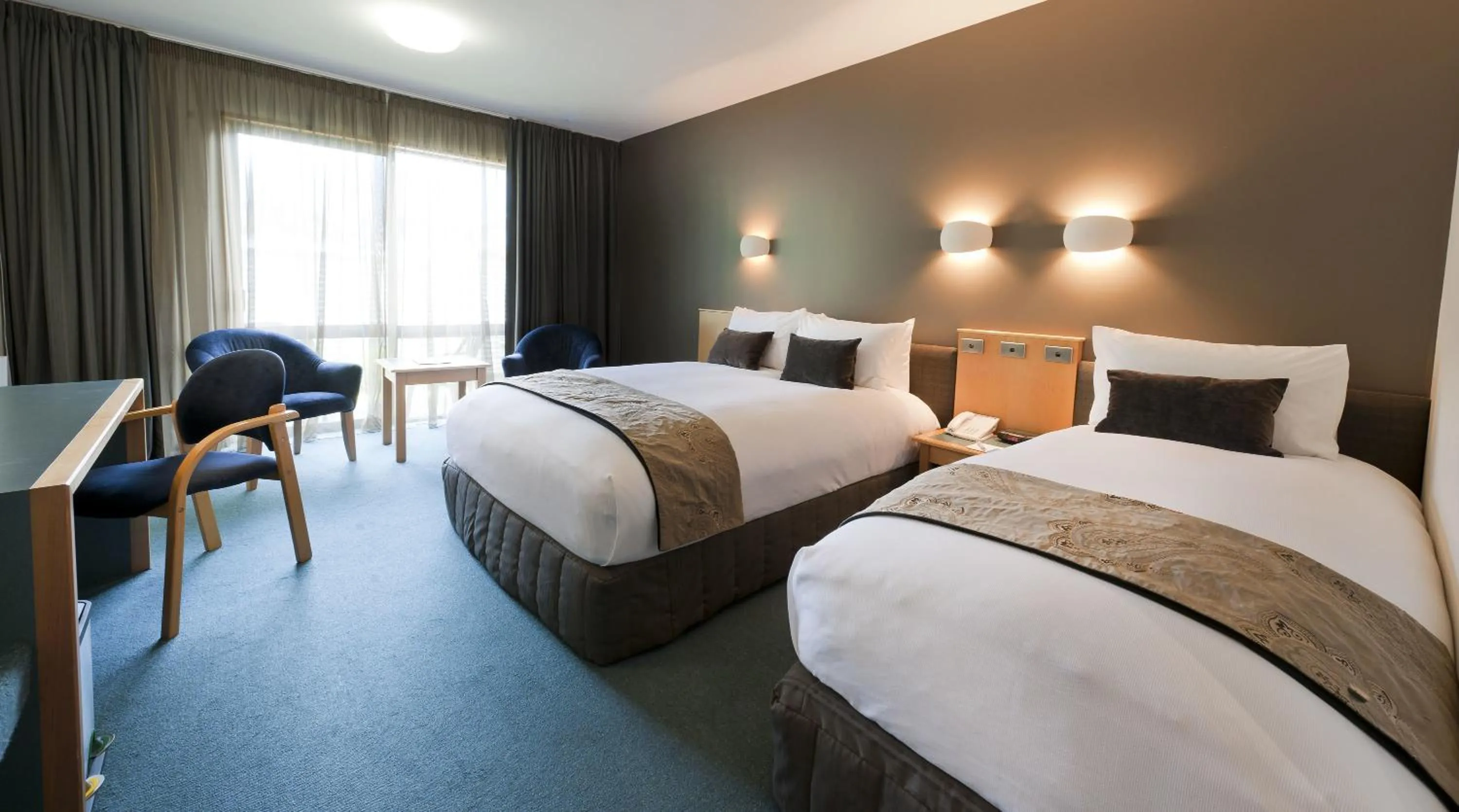 Bedroom, Bed in Scenic Hotel Franz Josef Glacier