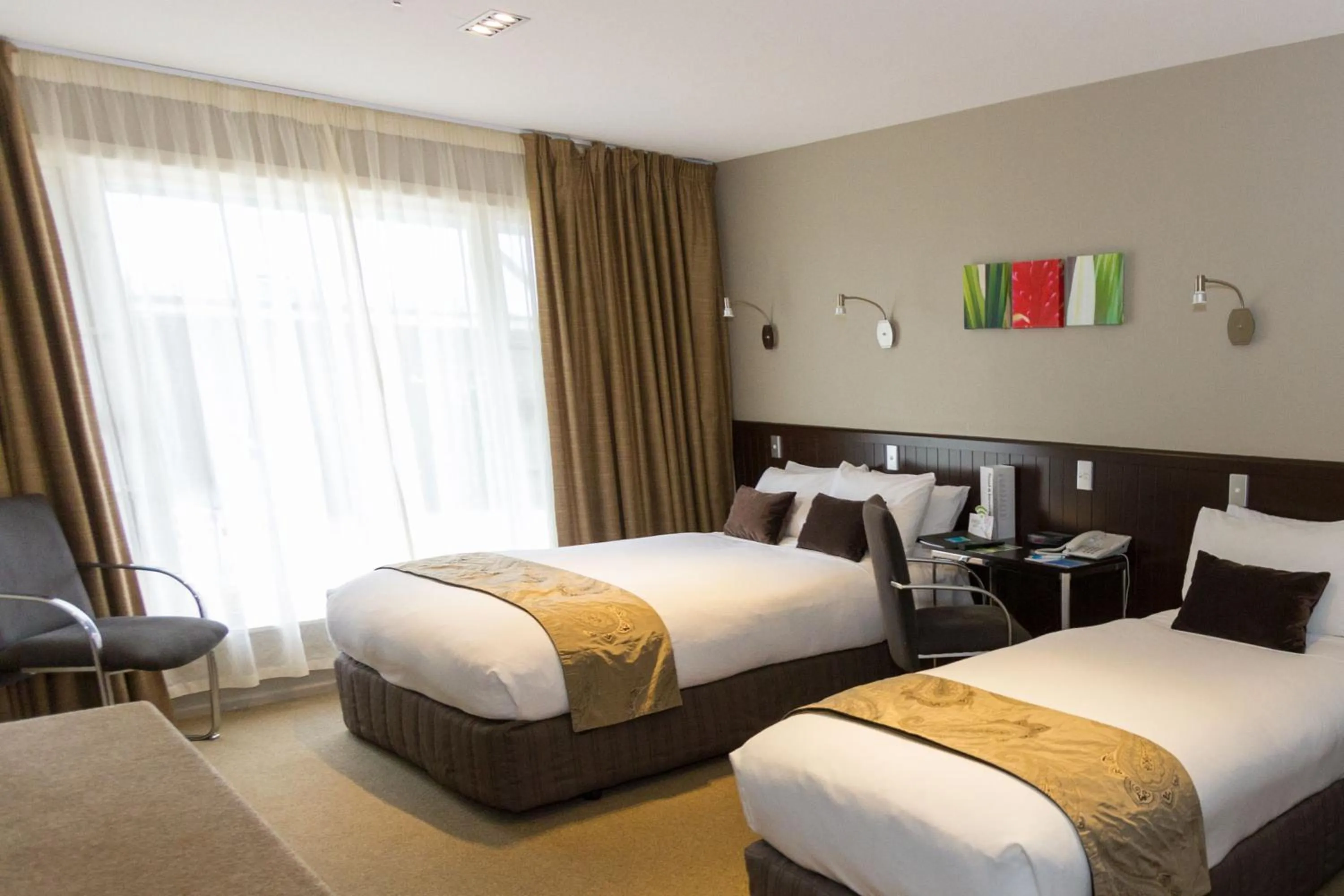 Bed in Scenic Hotel Franz Josef Glacier