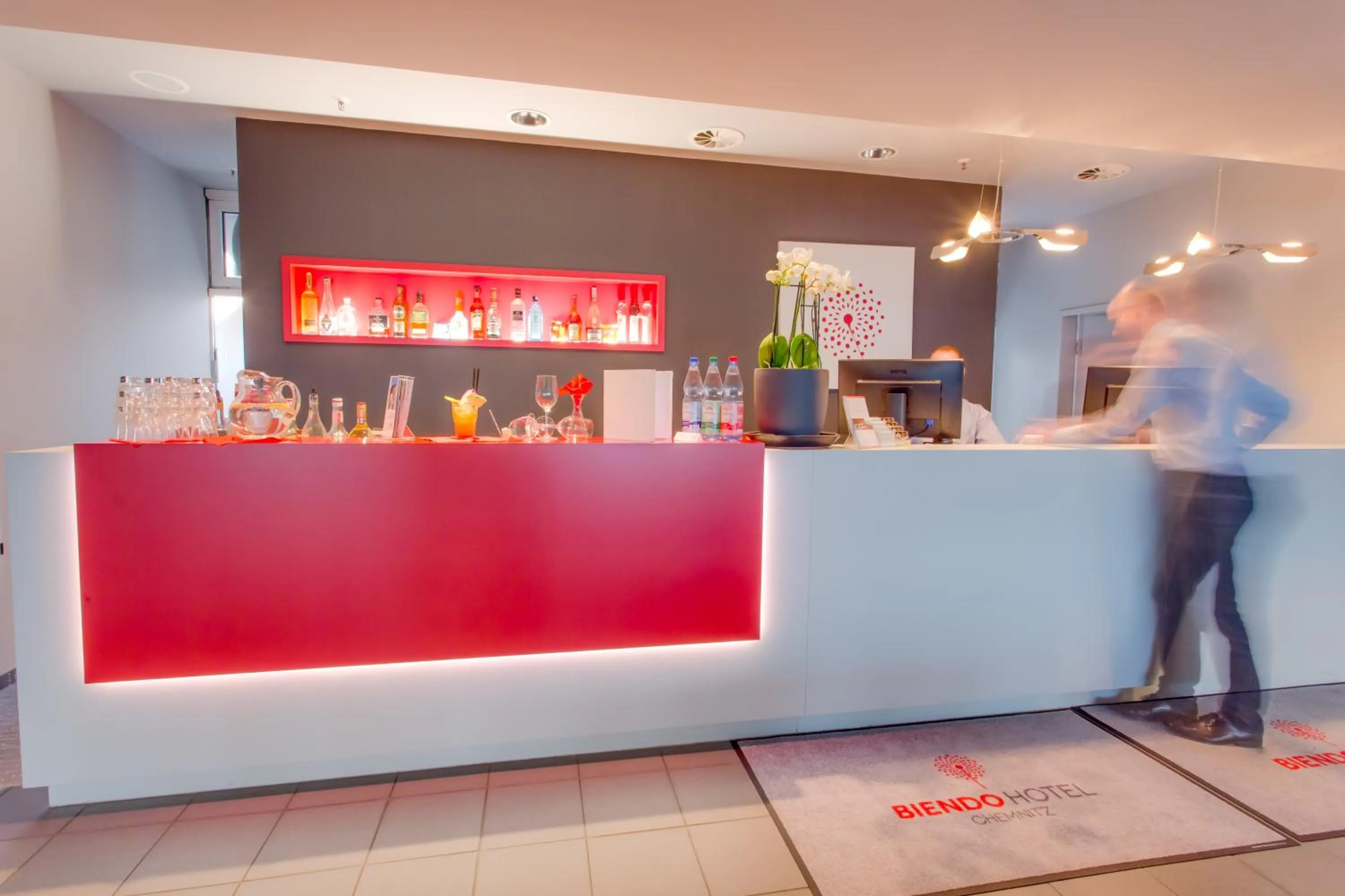 Lounge or bar in Biendo Hotel