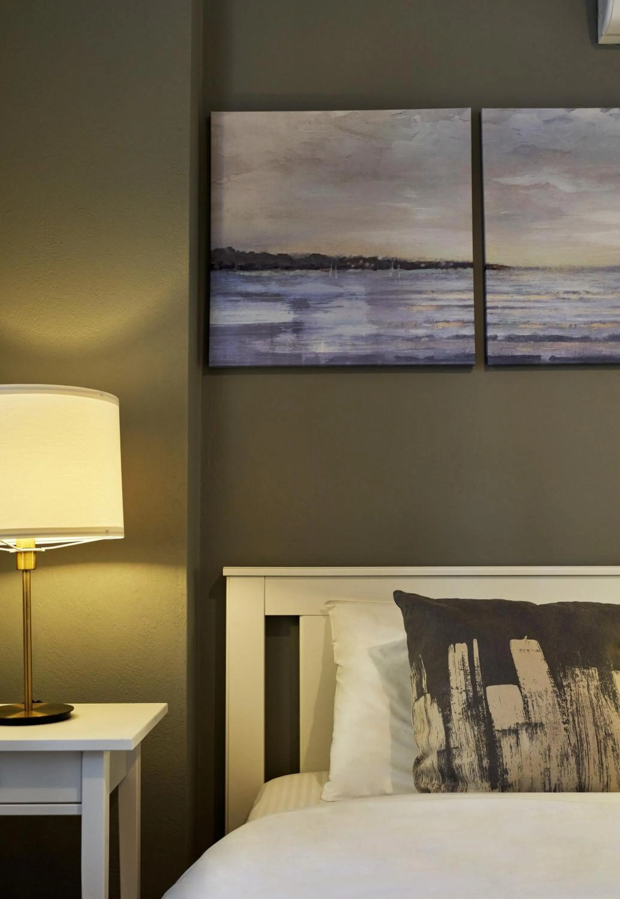 Decorative detail, Bed in Cicerone Apart