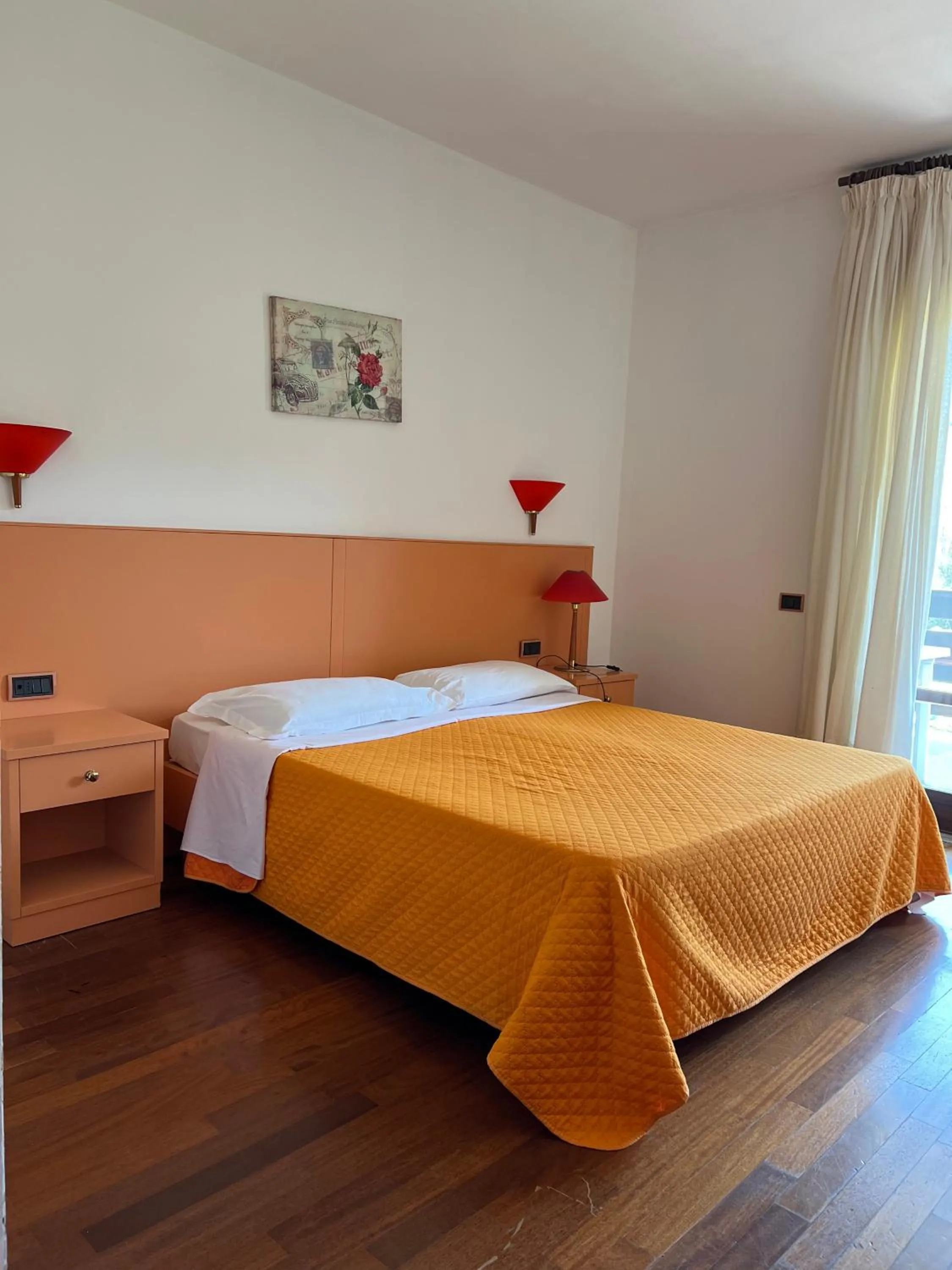 Bed in Hotel Verdeneve