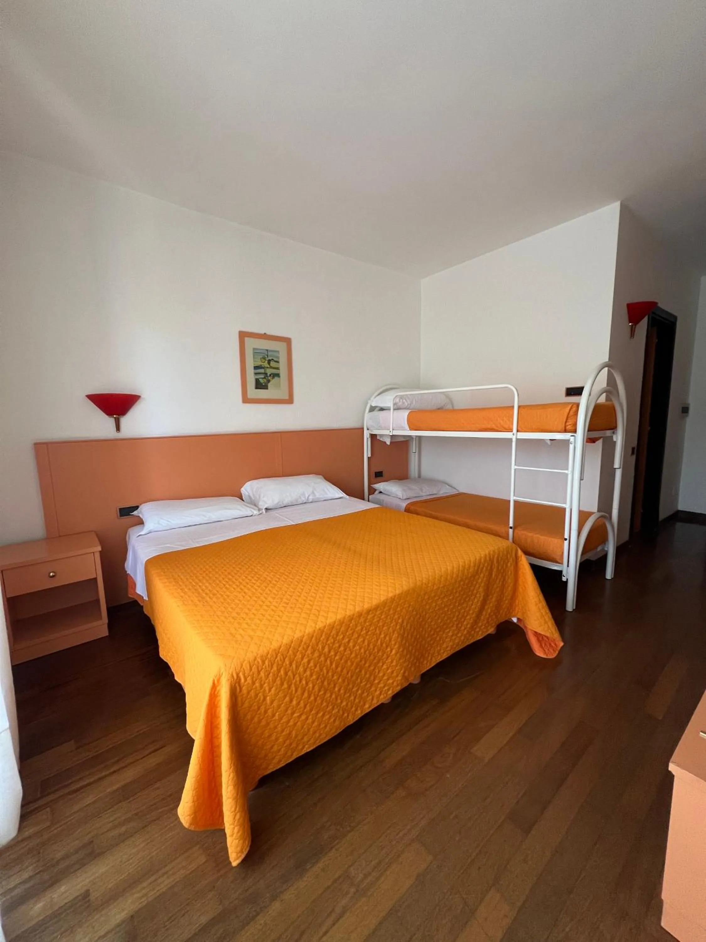 Bed in Hotel Verdeneve