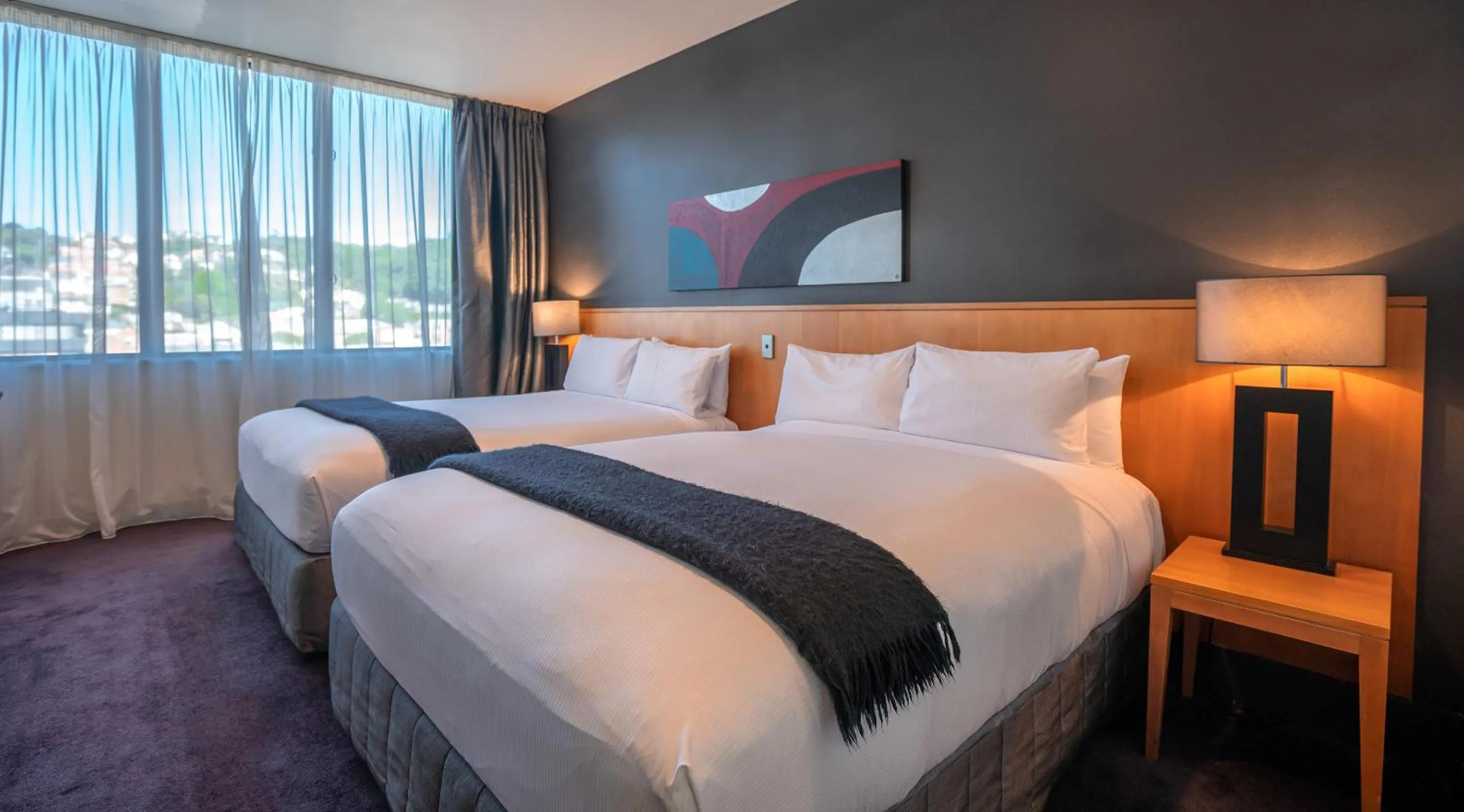 Bed in Scenic Hotel Southern Cross