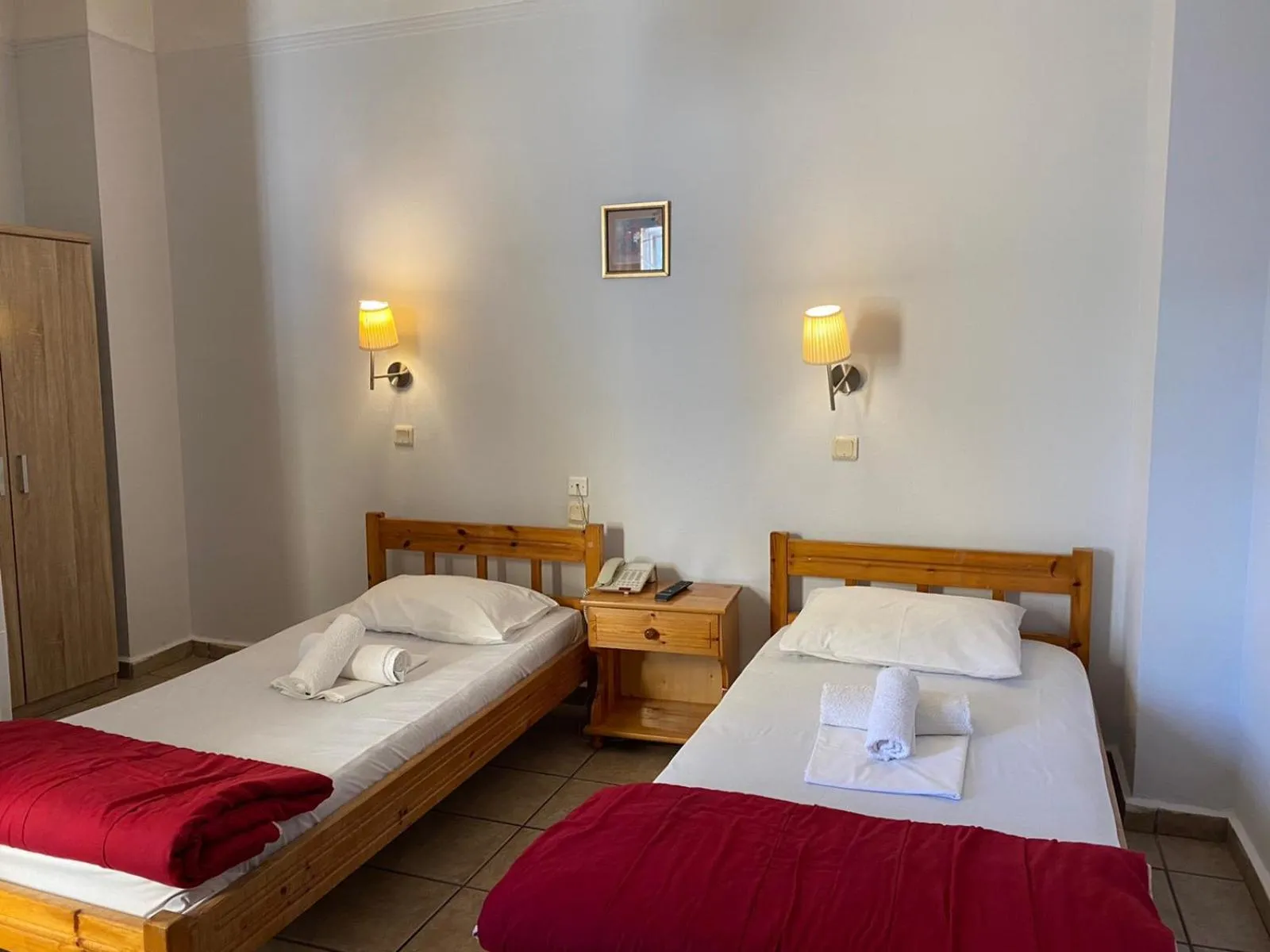 Bedroom, Bed in Hotel Ionion