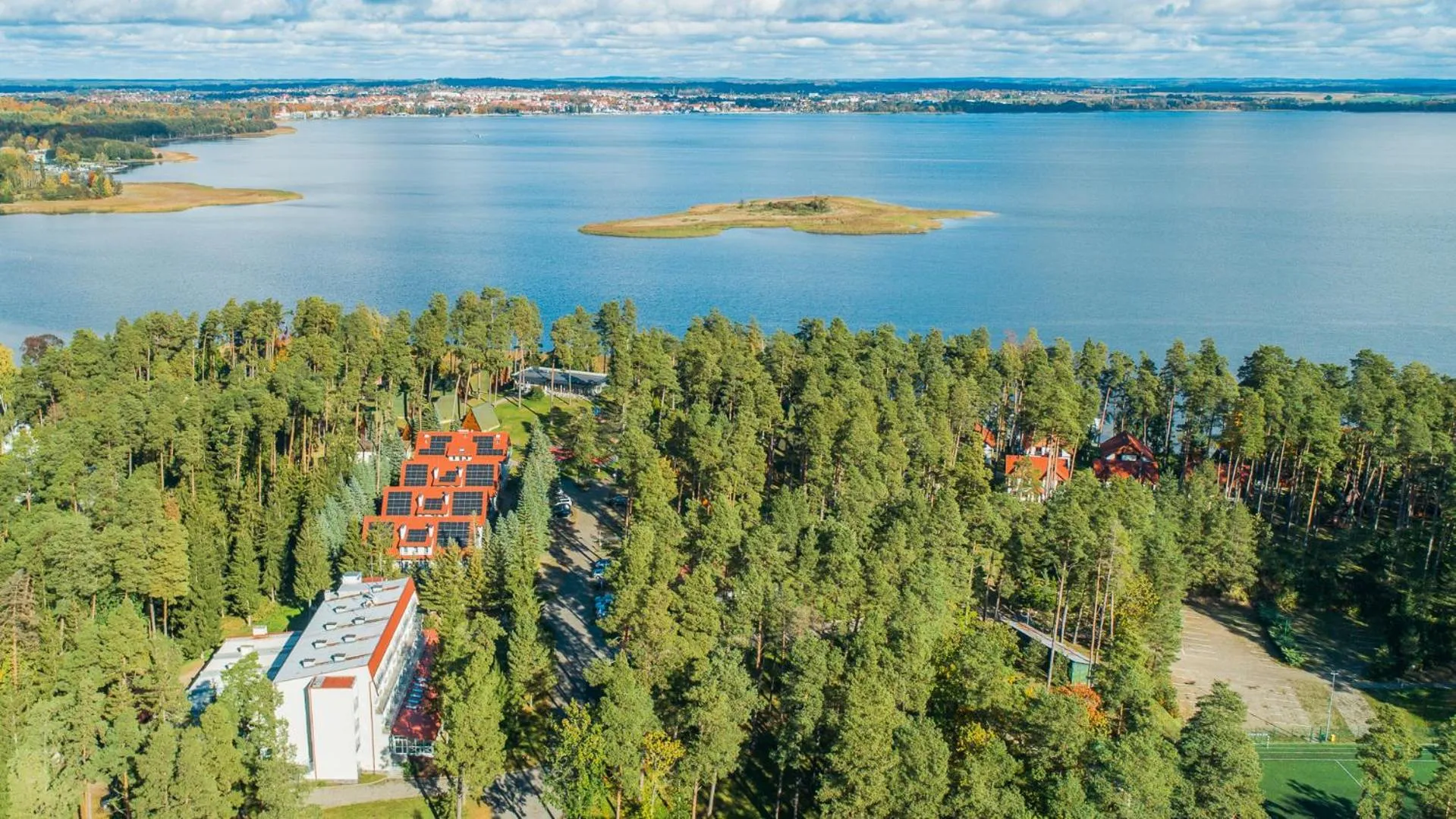 Bird's eye view in Resort Niegocin