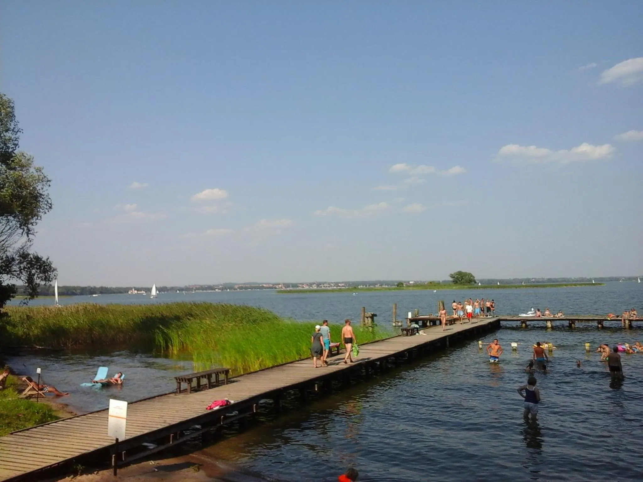 Lake view in Resort Niegocin