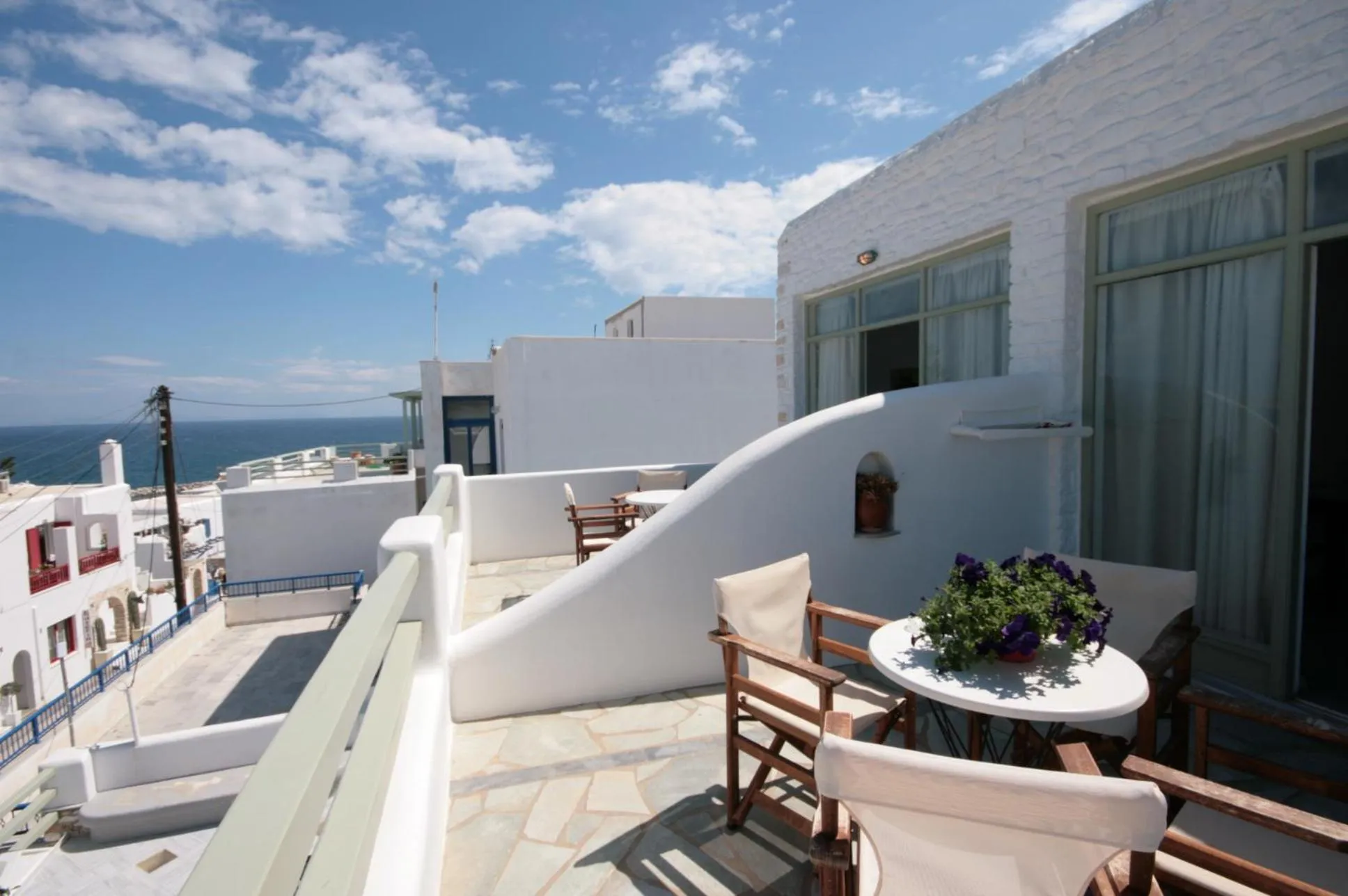 Patio in Hara Studios and Apartments