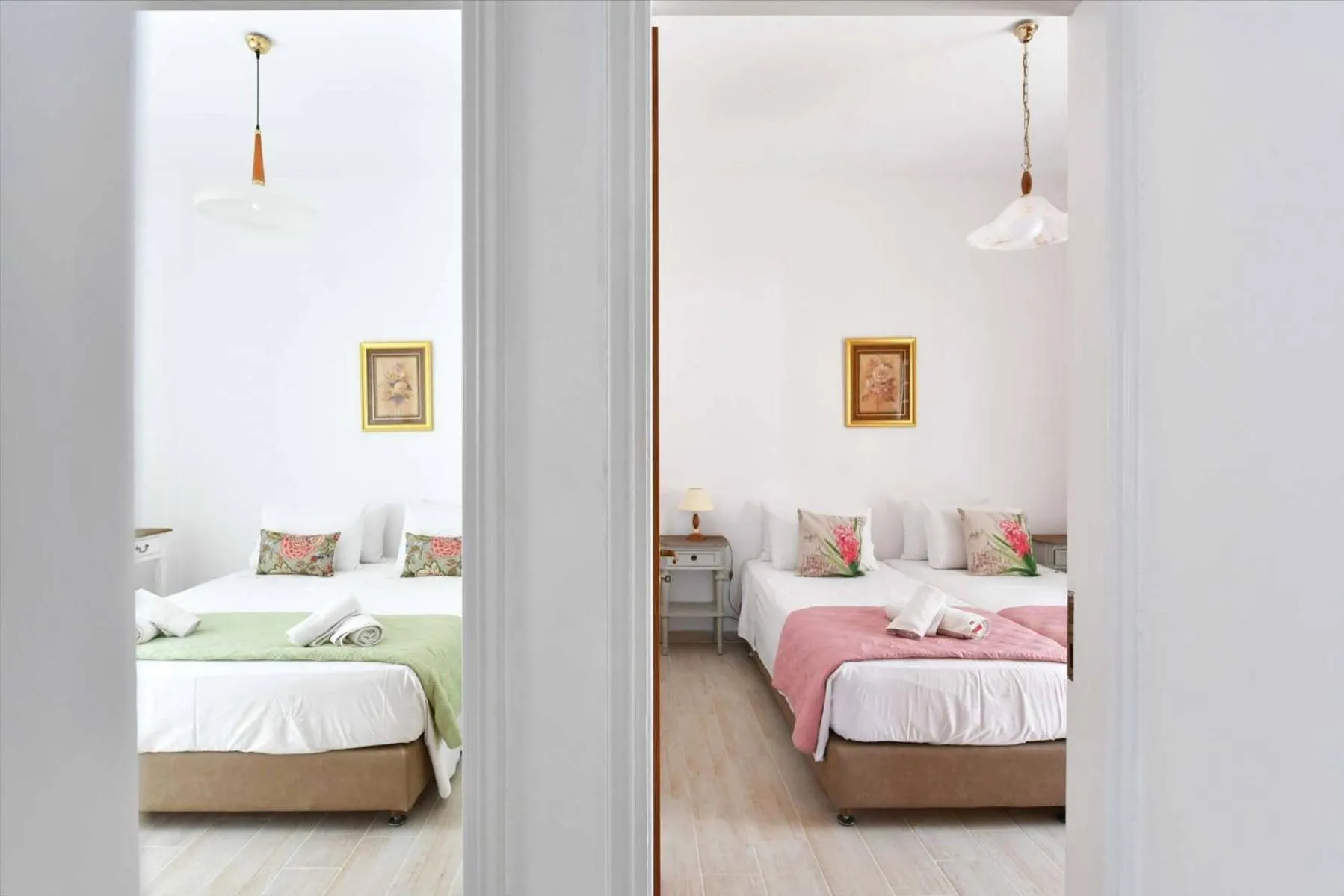 Bed in Hara Studios and Apartments