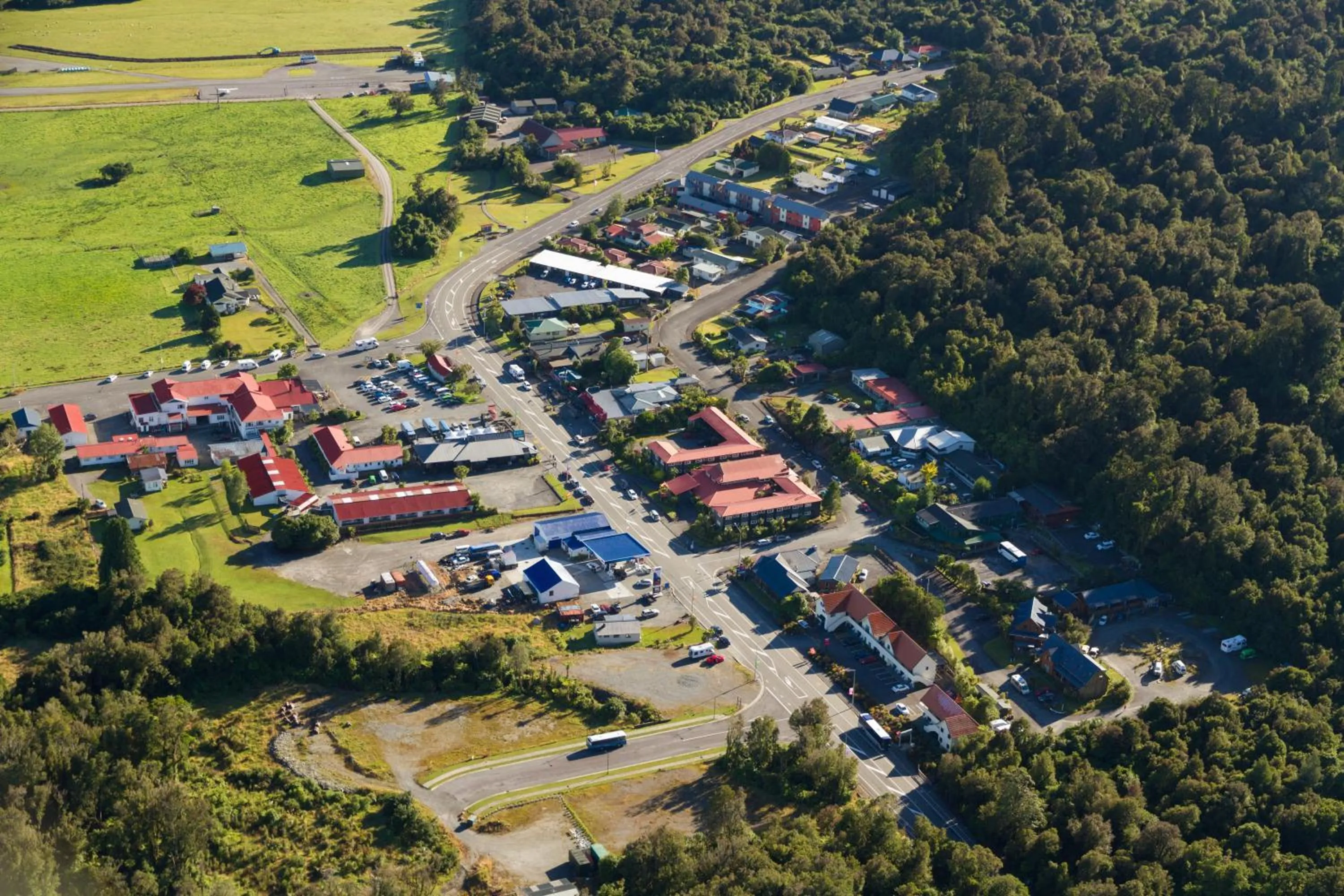 Bird's eye view in Heartland Hotel Fox Glacier