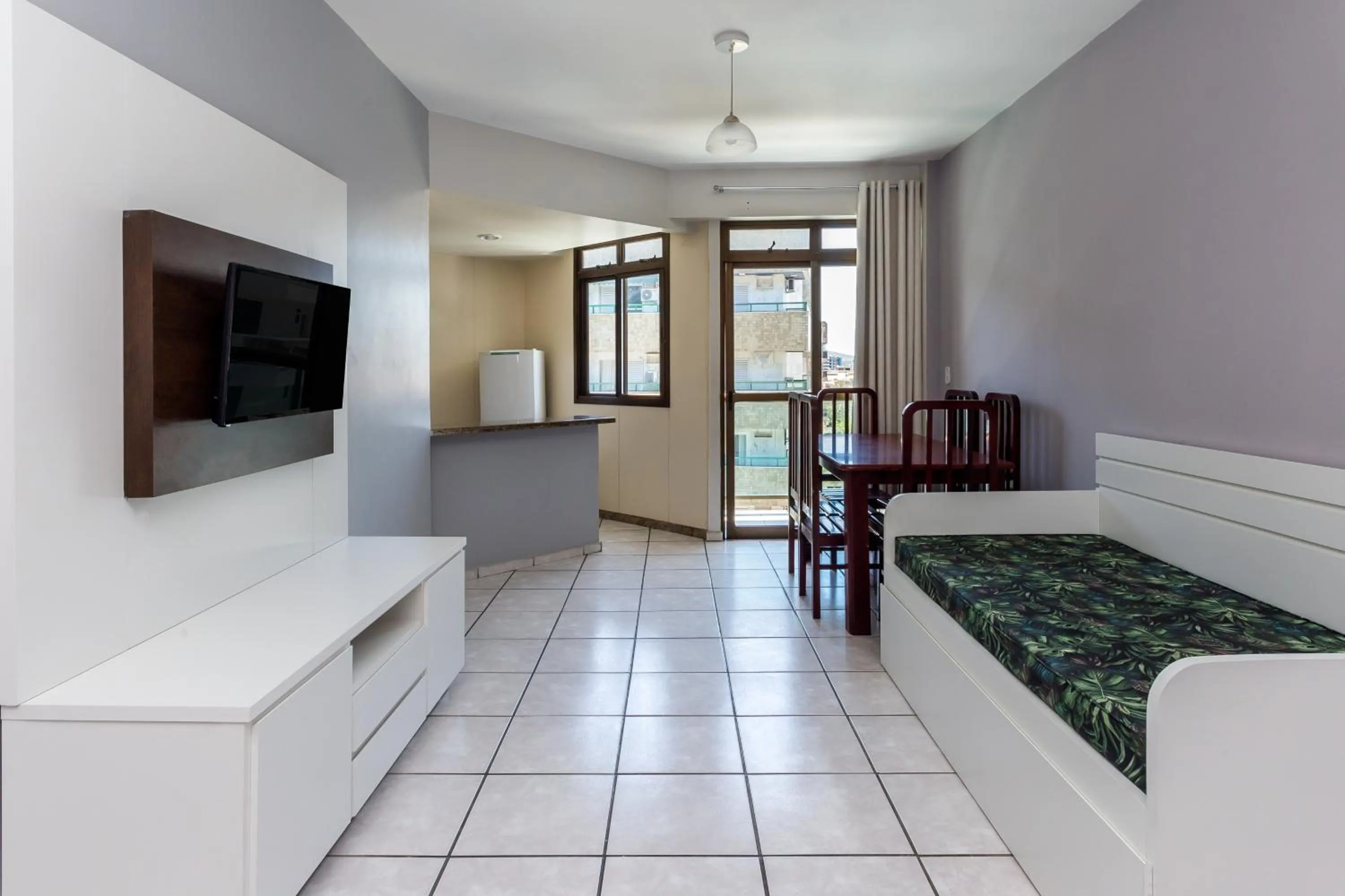 Bed in Apart Hotel Porto Príncipe