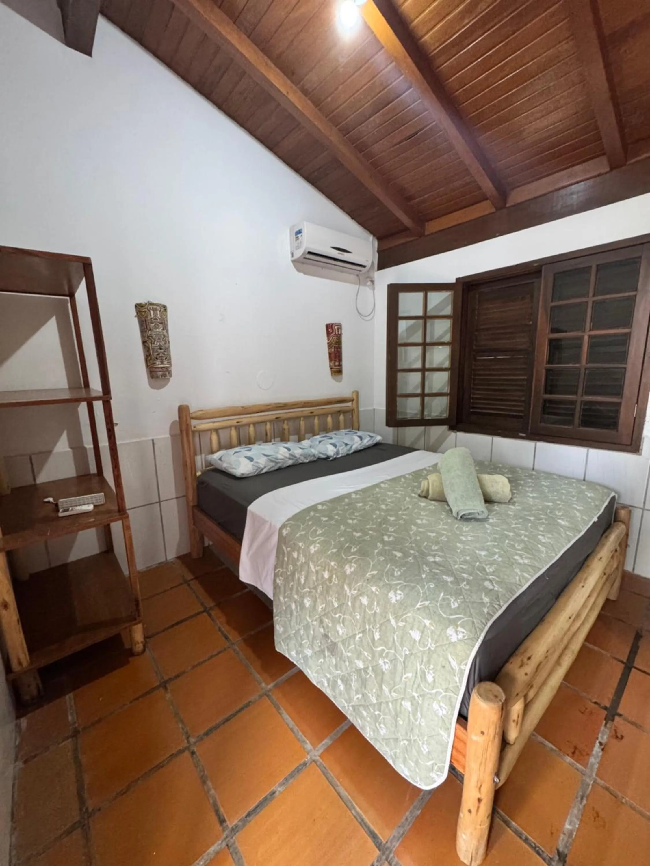 Bed in Pousada Villa Da Guarda
