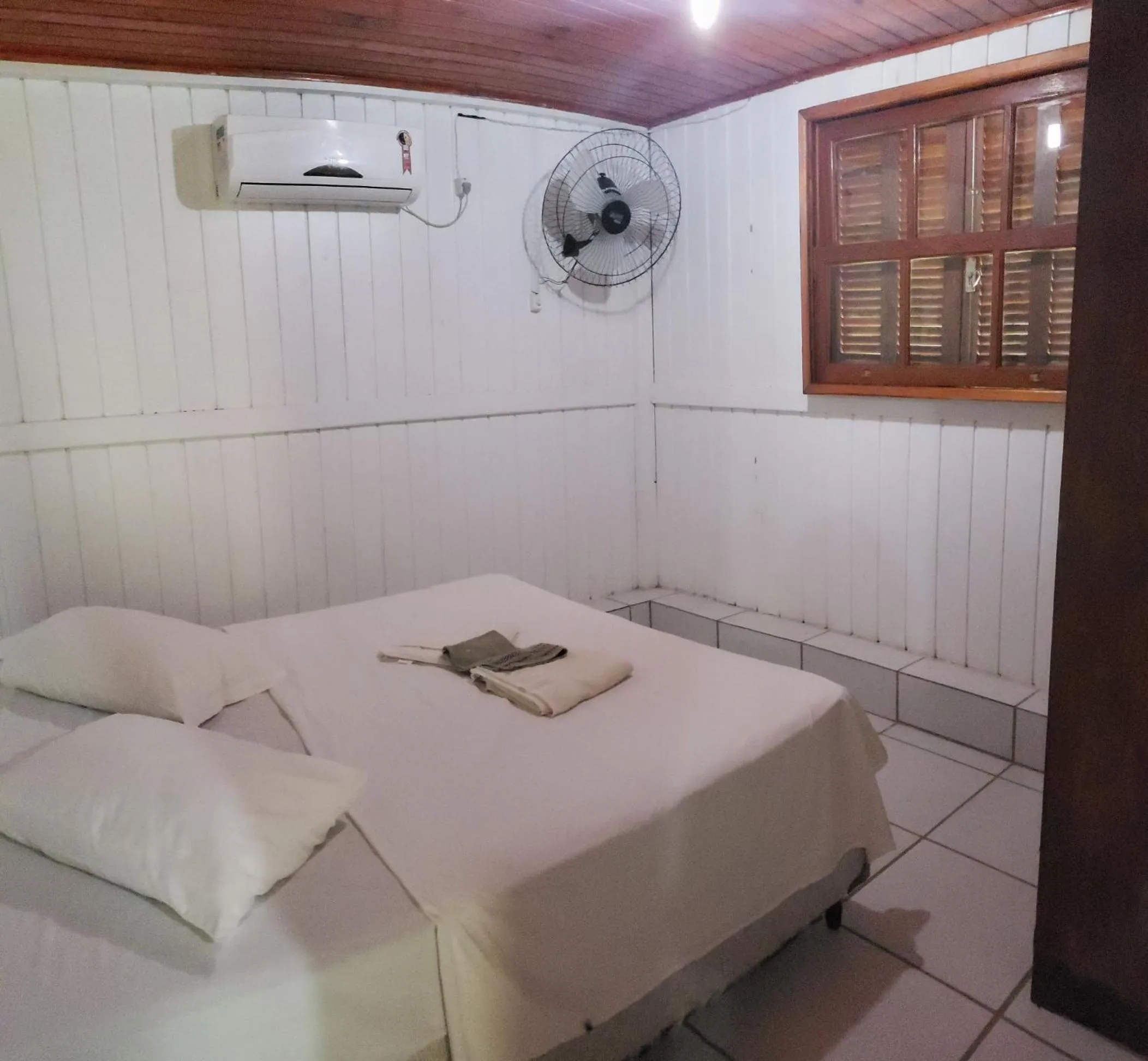 Bed in Pousada Villa Da Guarda