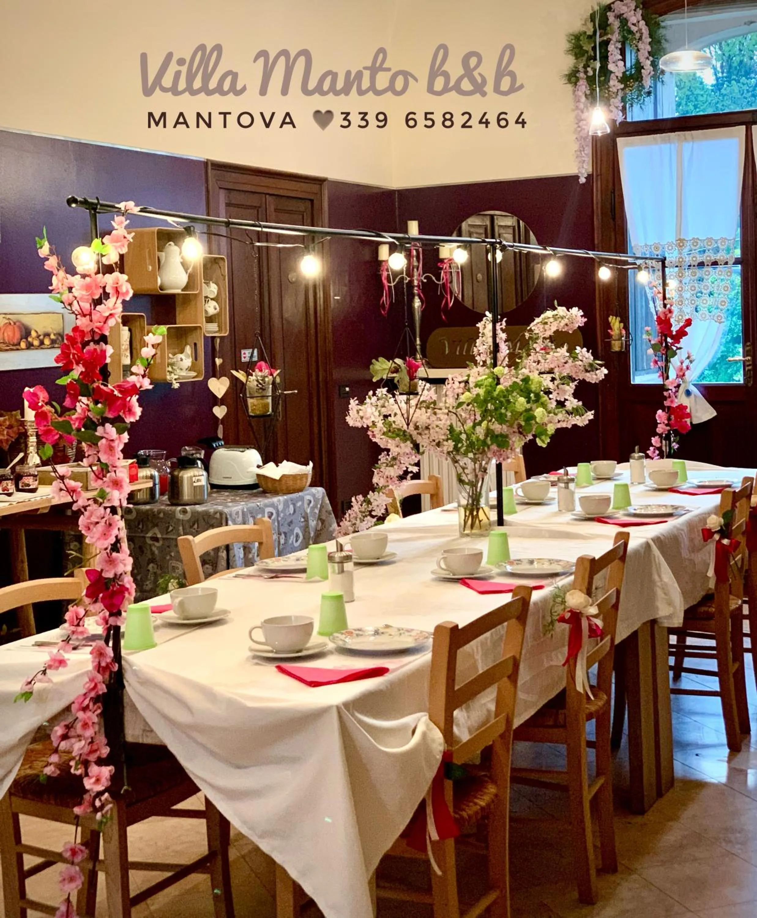 Breakfast in Villa Manto