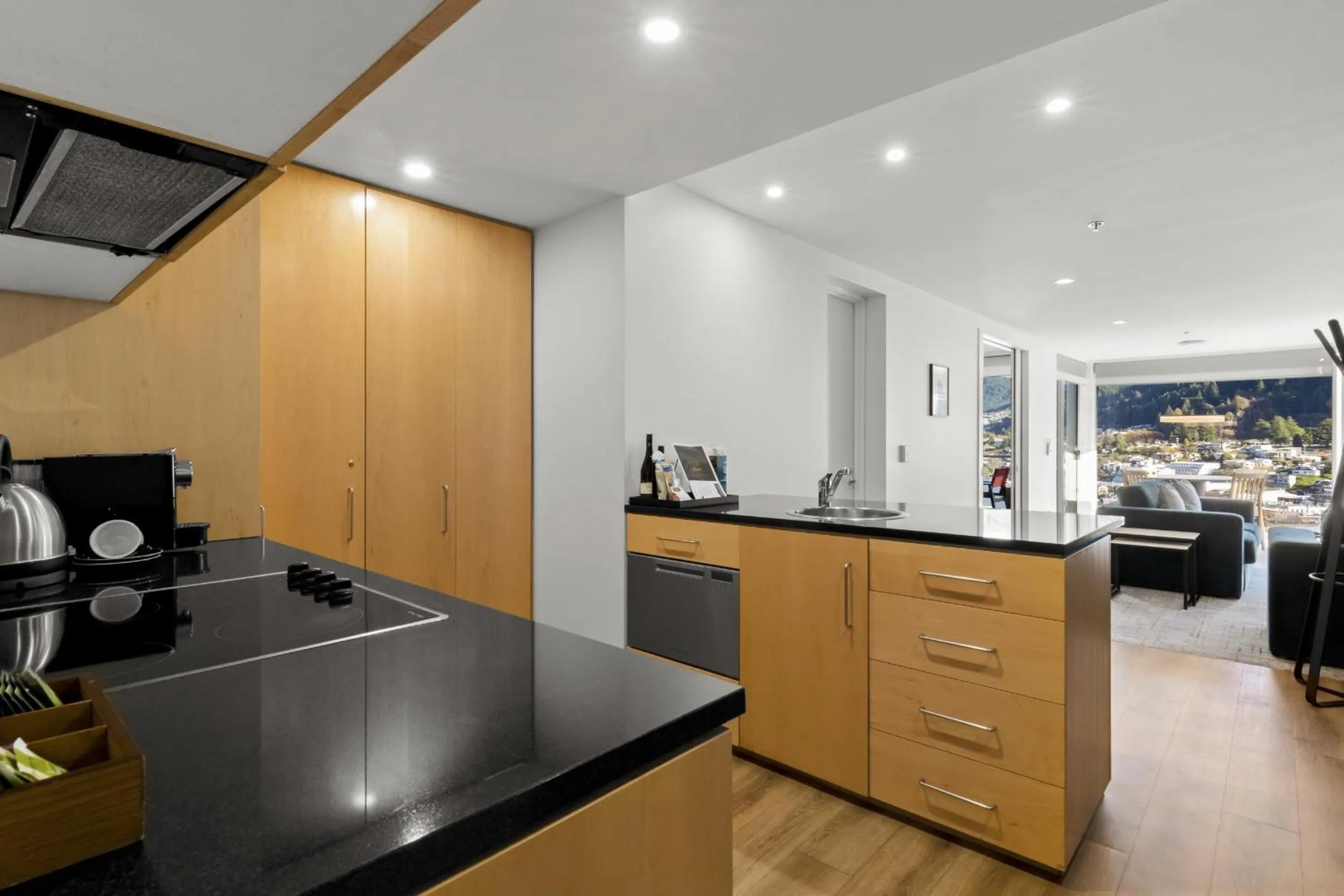 Living room in Scenic Suites Queenstown