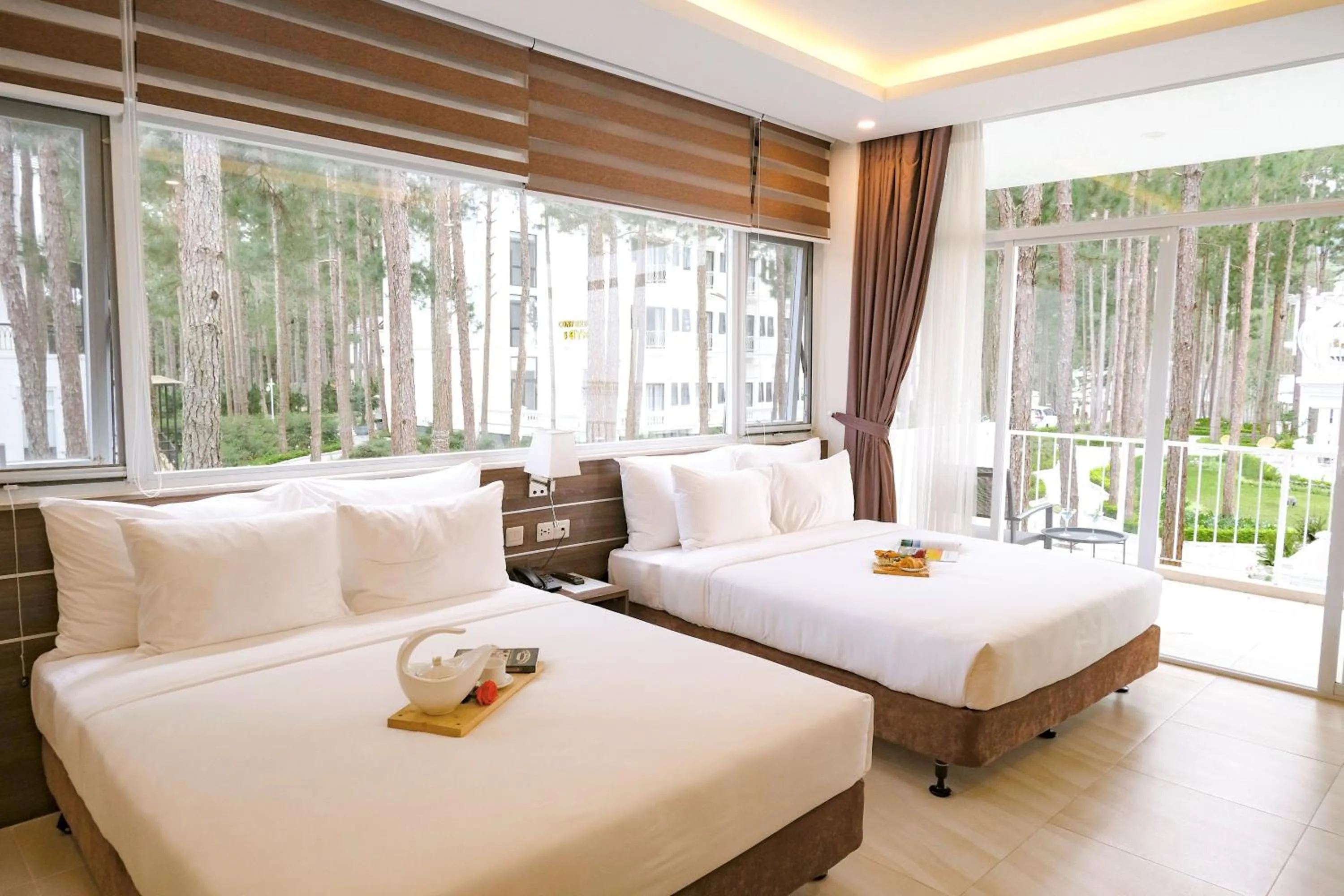 Bed in CEREJA Hotel & Resort Dalat