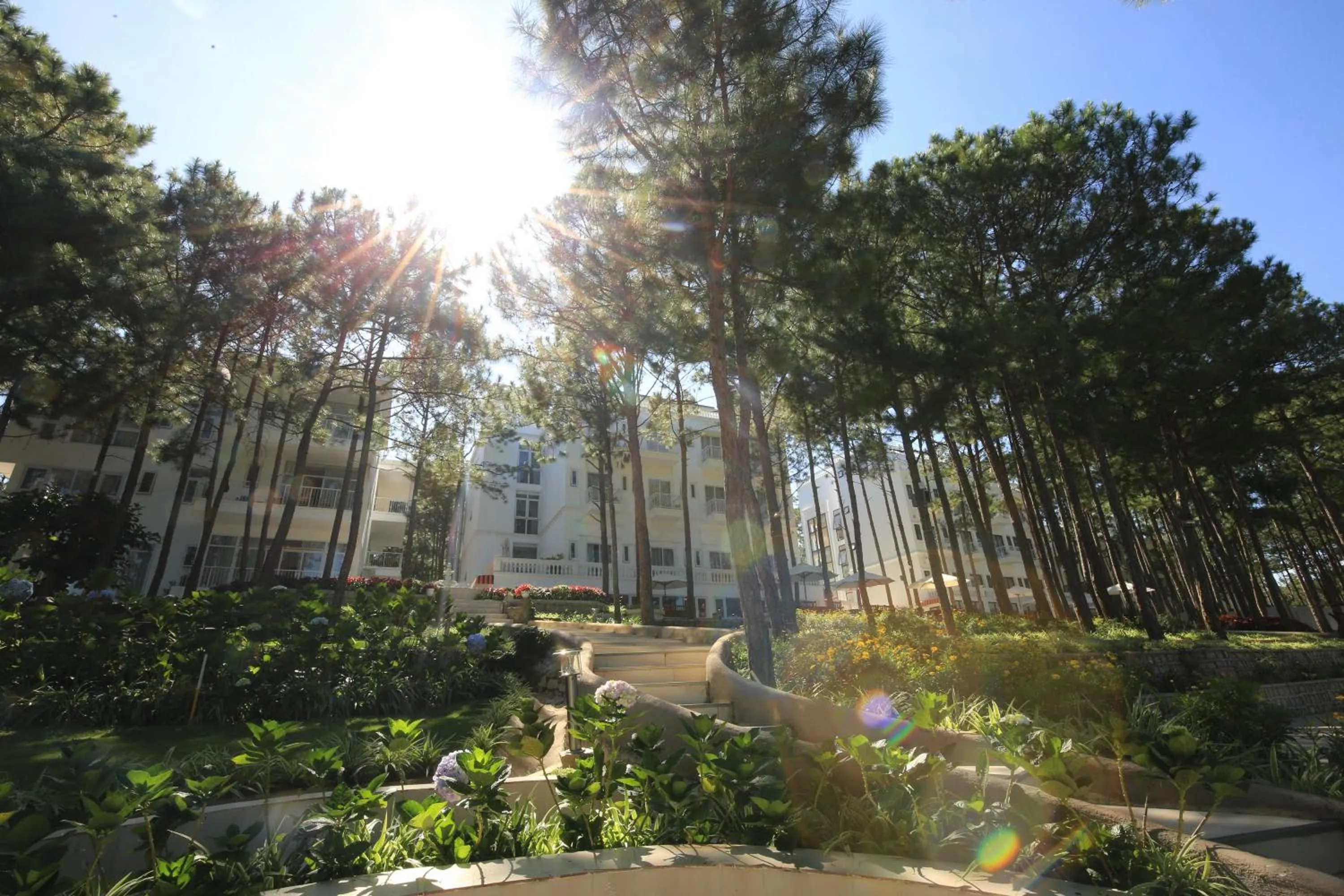 Property building in CEREJA Hotel & Resort Dalat