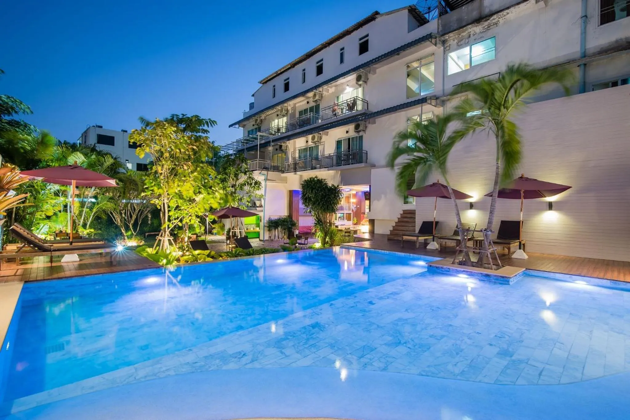 Swimming pool in Anchan Hotel & Spa