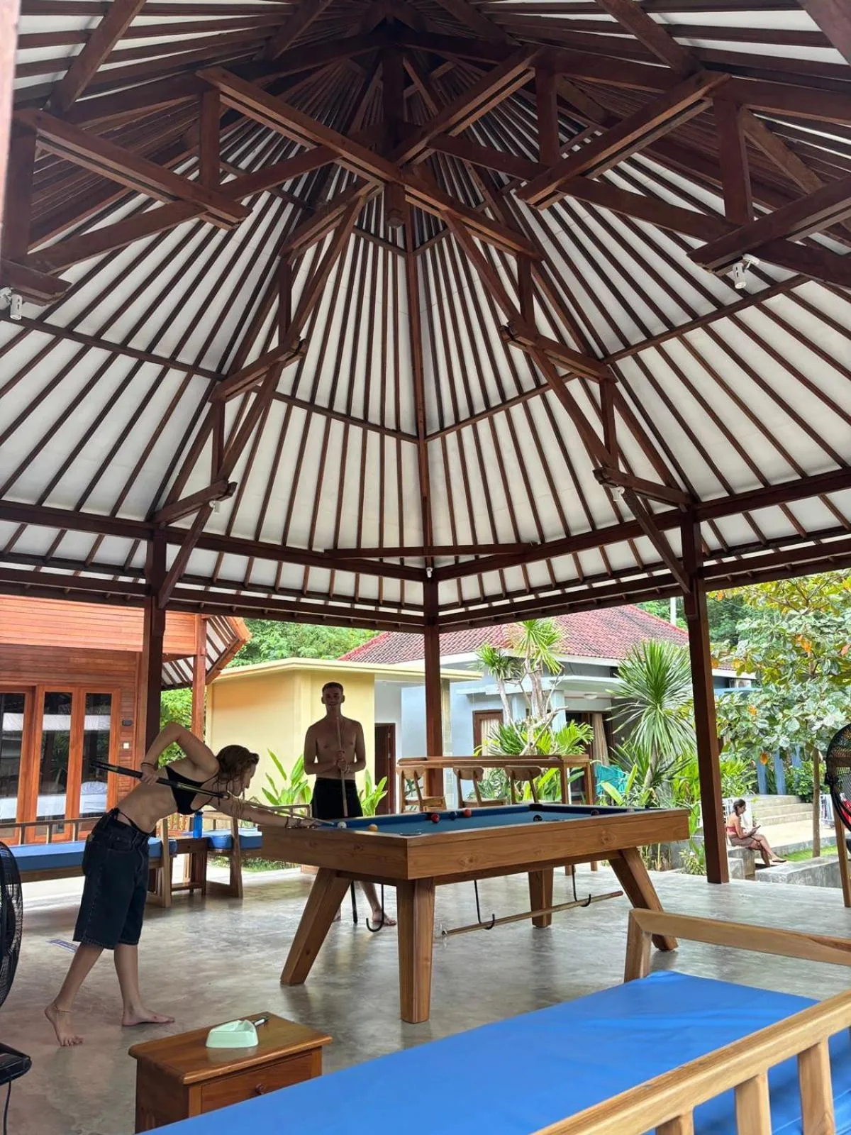 Game Room in Castaway Island Hostel