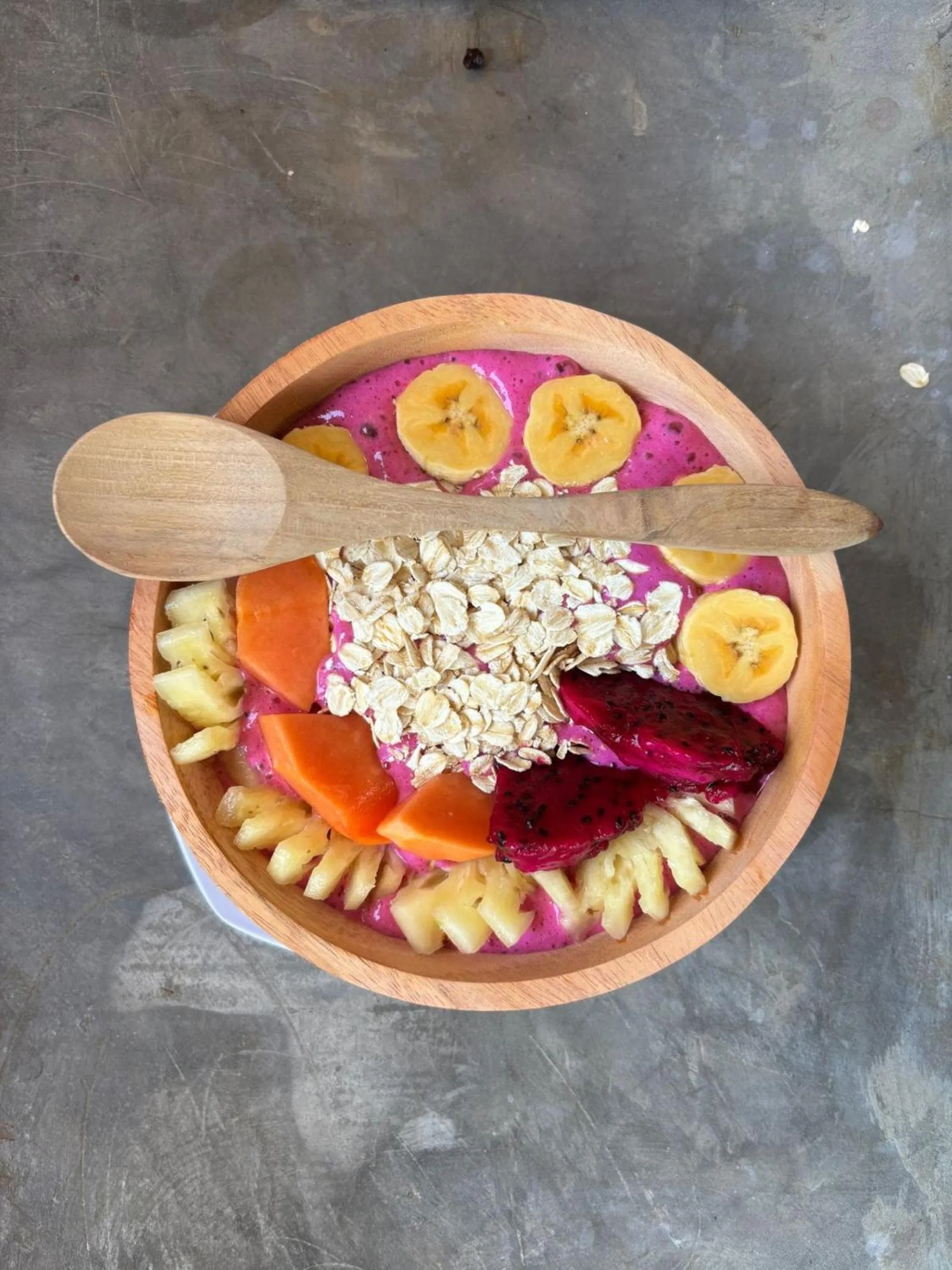 Breakfast in Castaway Island Hostel