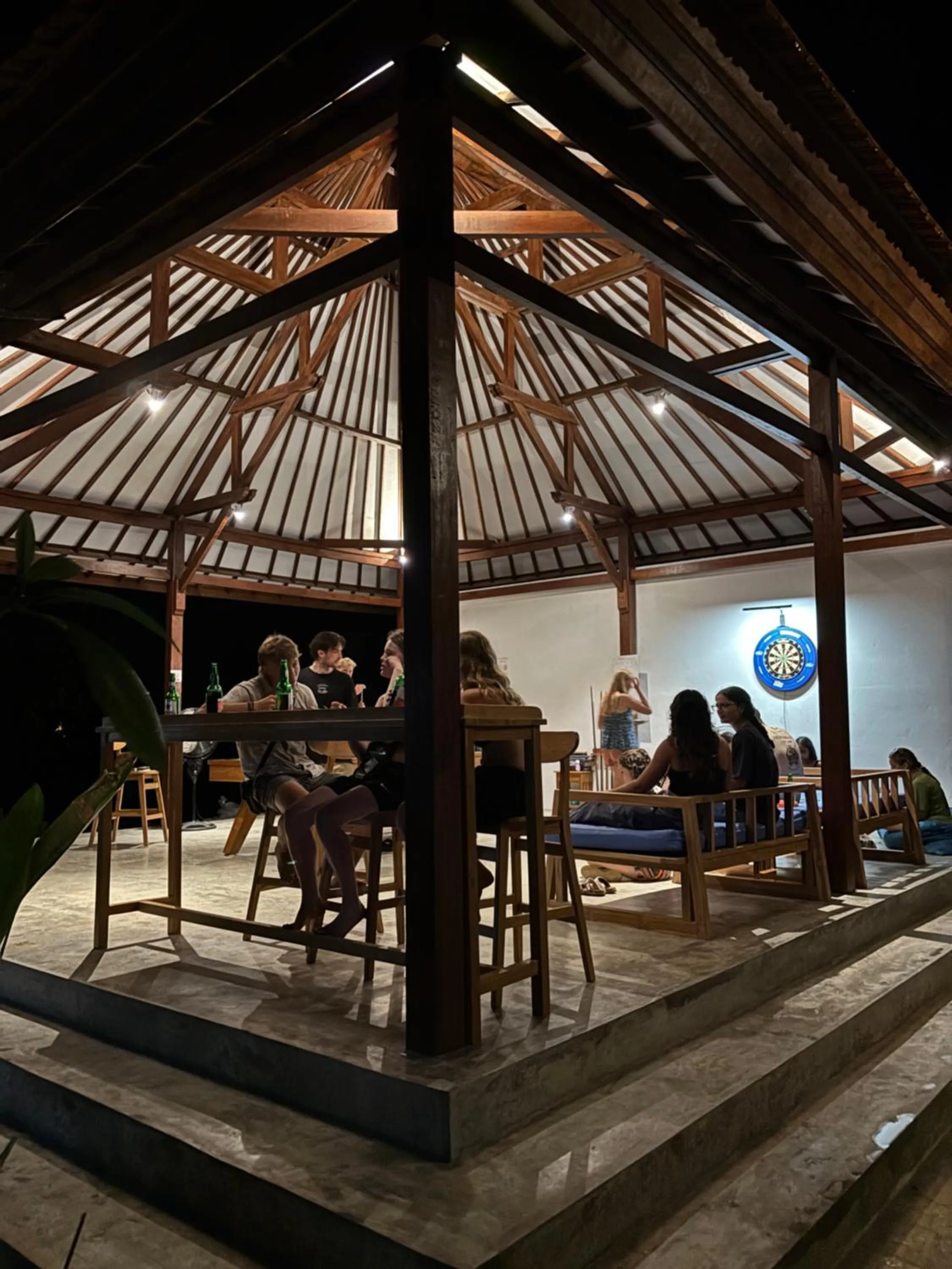 Night in Castaway Island Hostel
