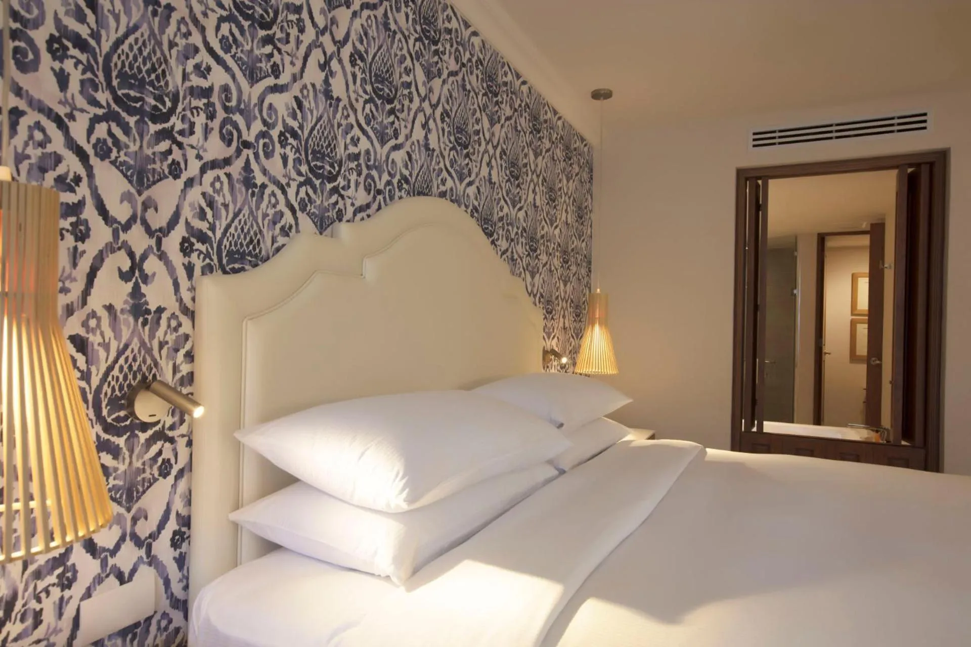 Bedroom, Bed in The Hacienda at Krystal Grand Puerto Vallarta- All Inclusive