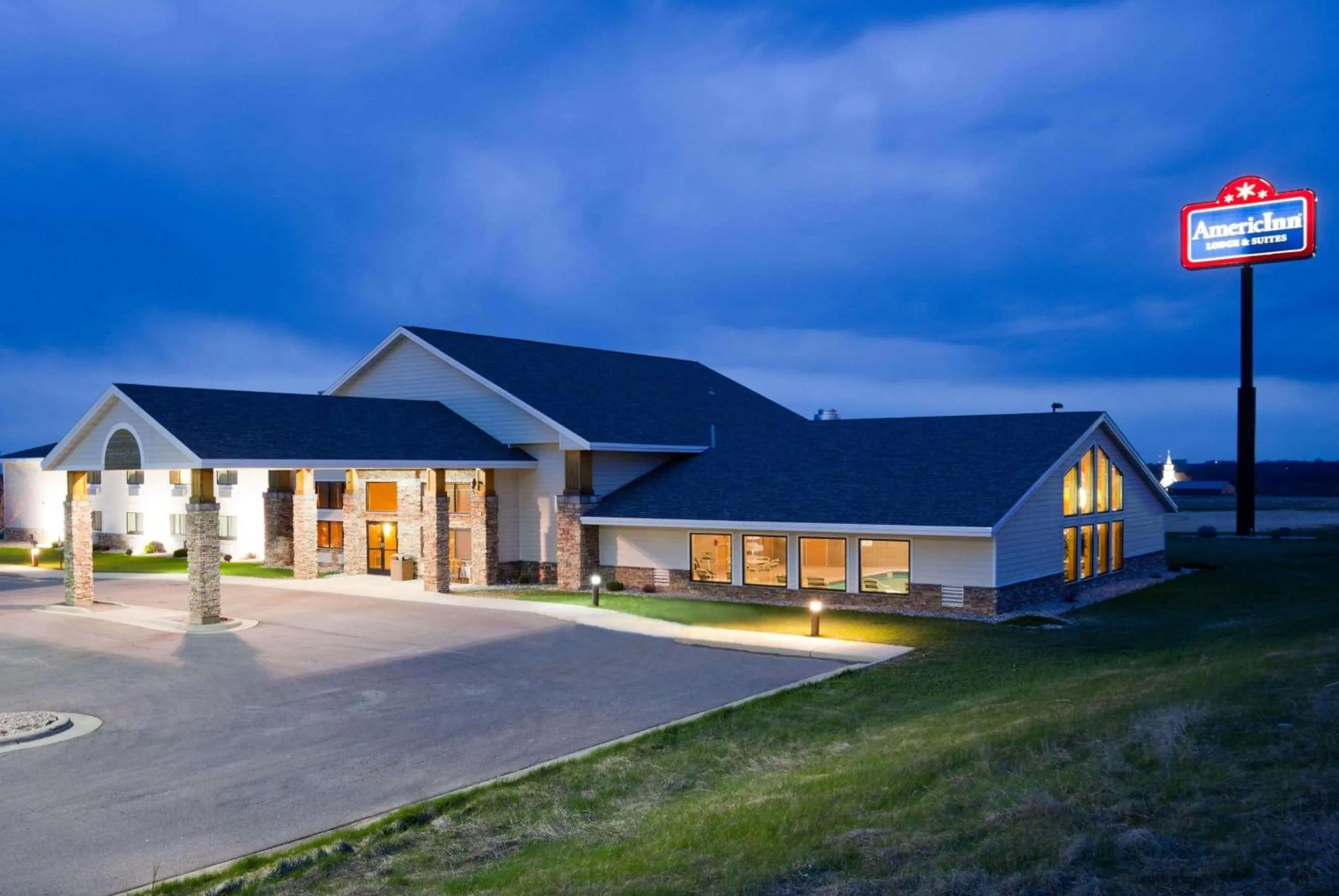 Property building in AmericInn by Wyndham Jackson