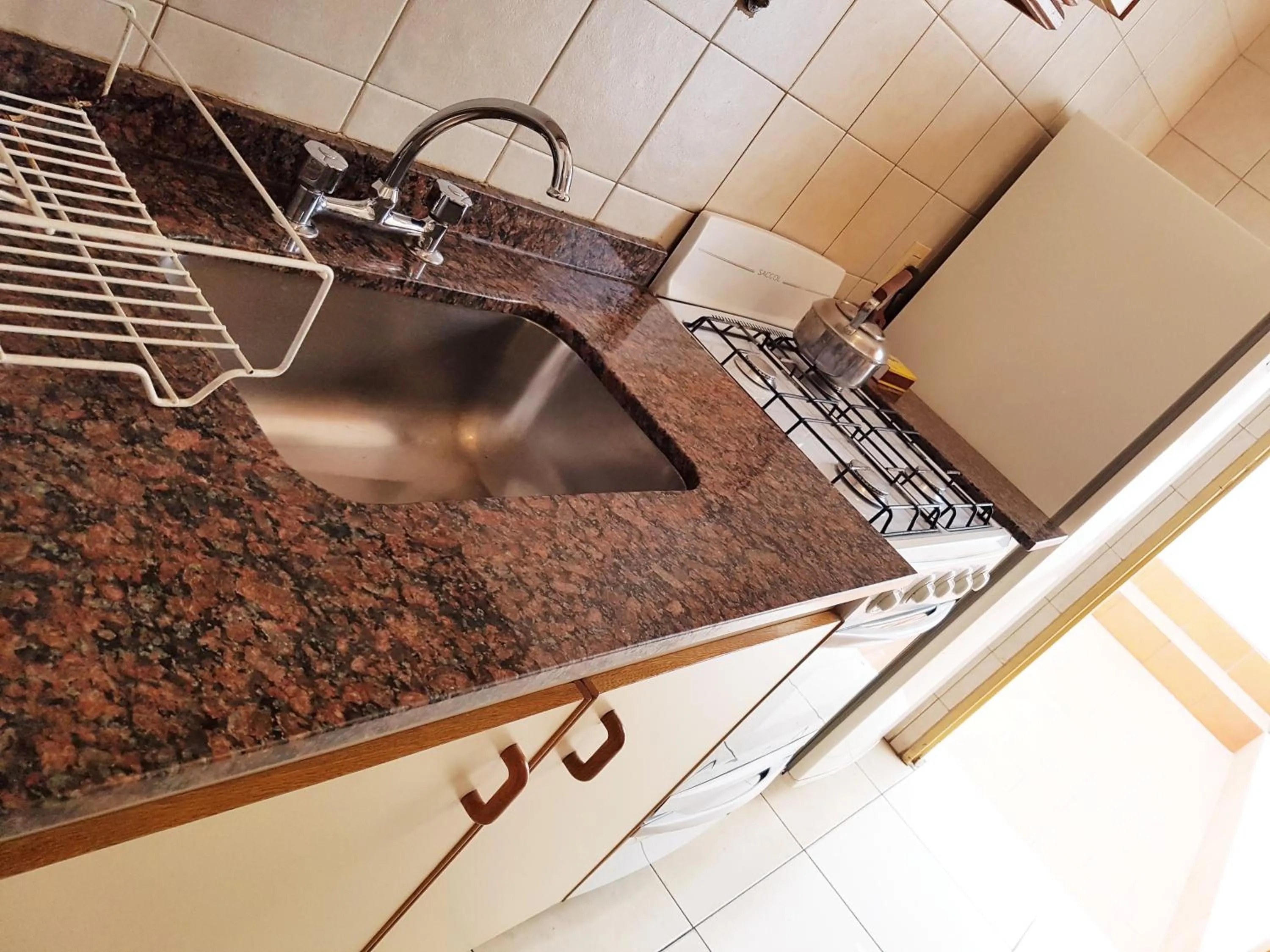 Kitchen or kitchenette in Azul Departamentos