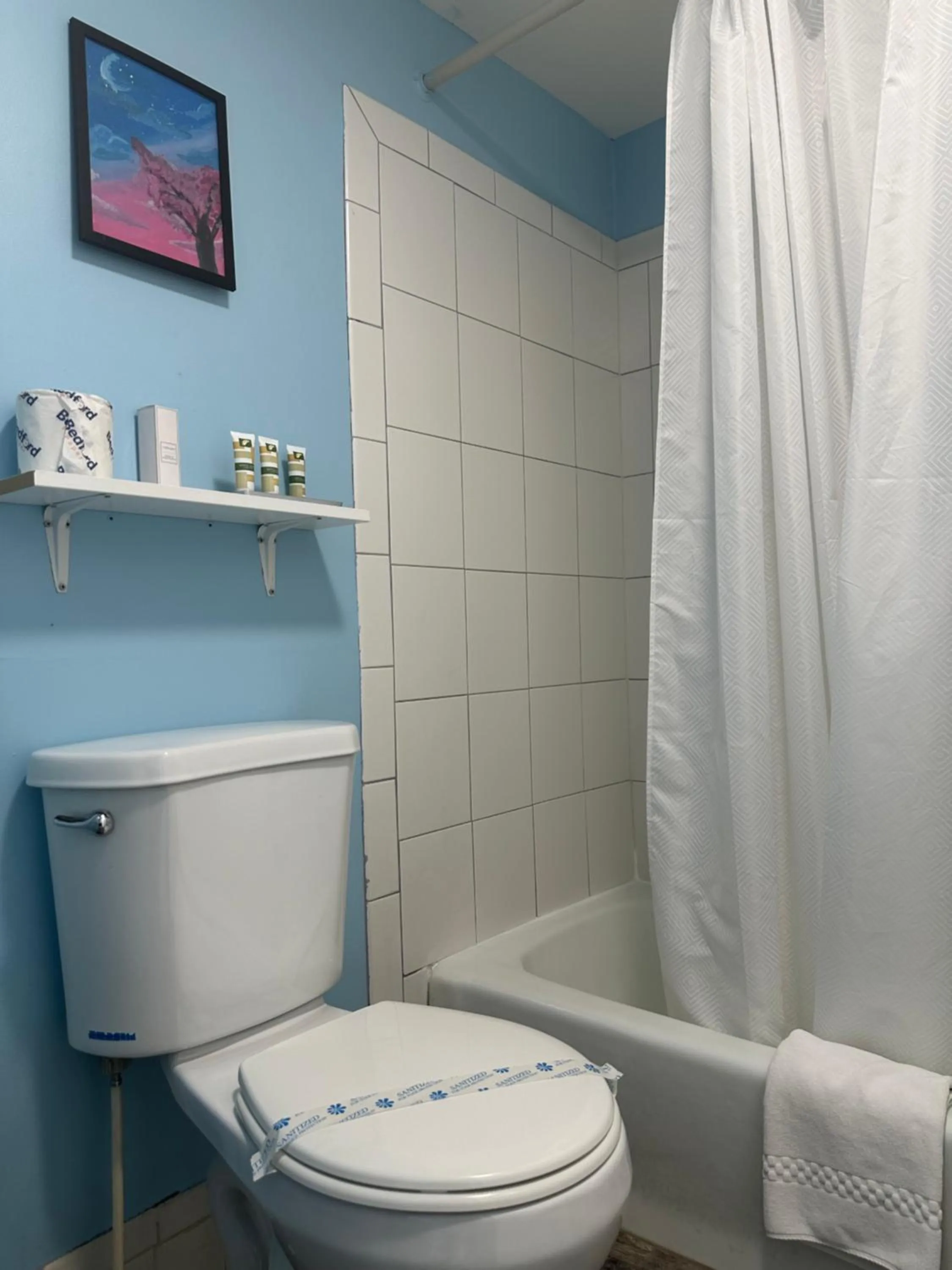 Bathroom in Geneva Wells Inn