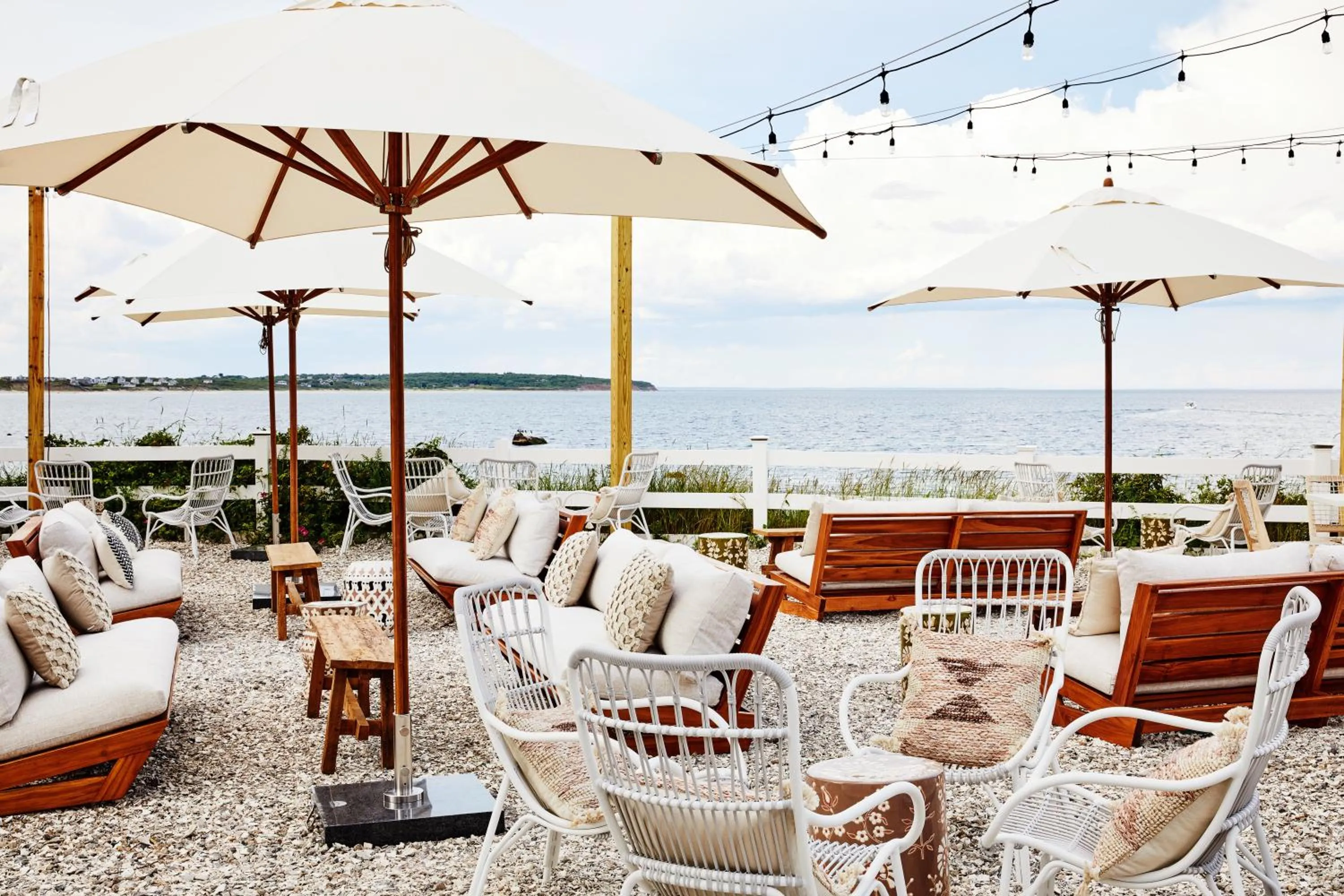 Patio in Block Island Beach House
