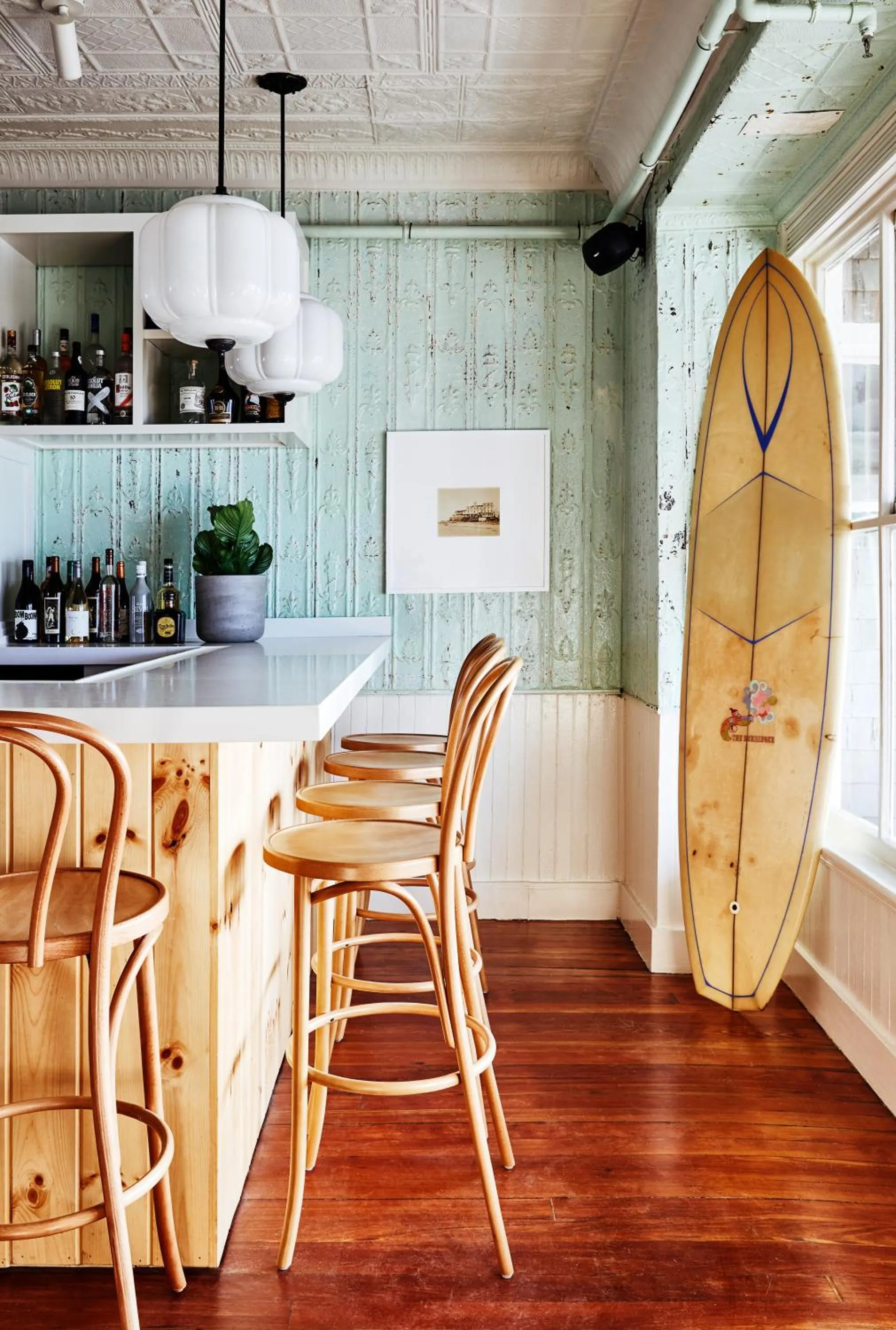 Dining area in Block Island Beach House