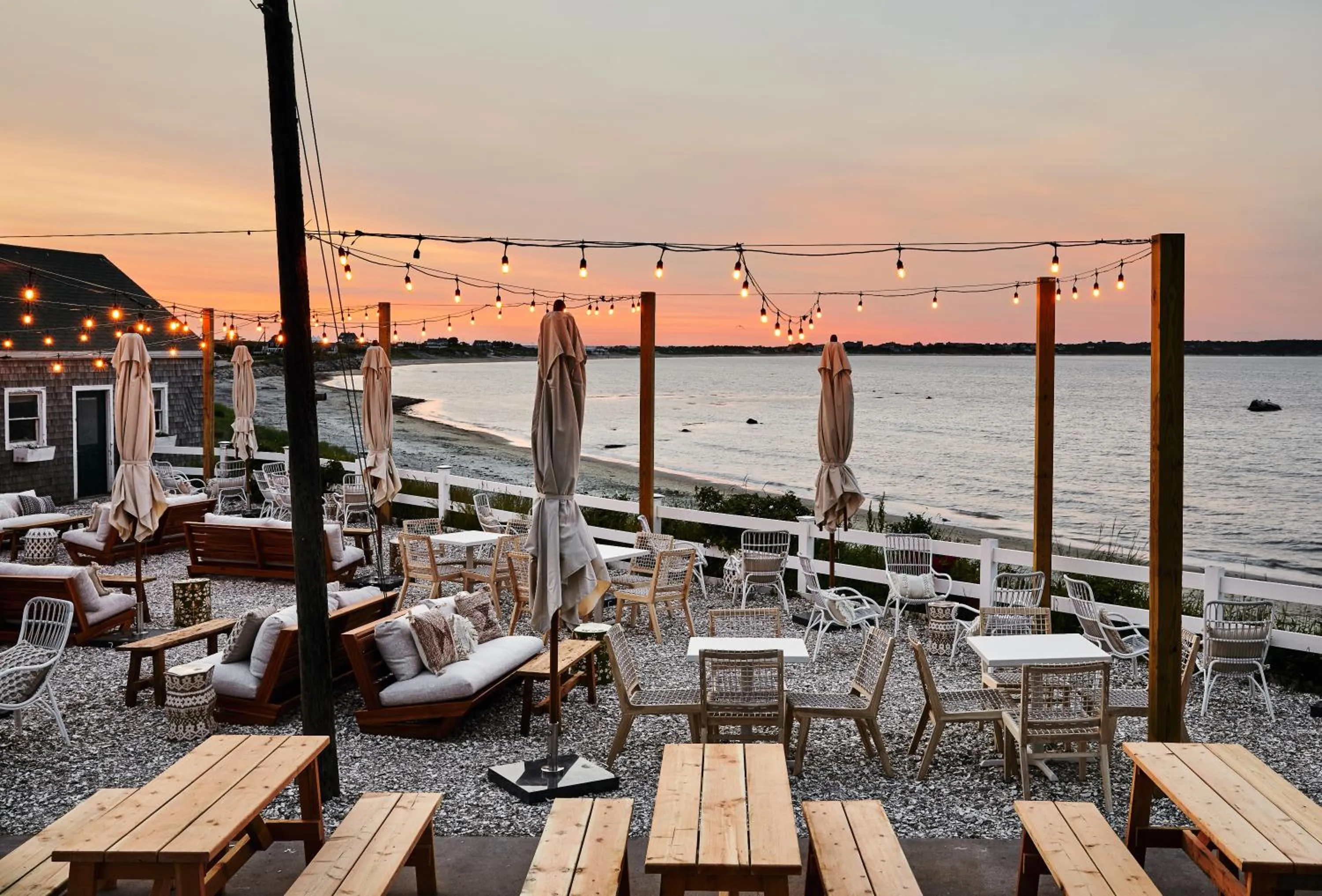 Patio in Block Island Beach House