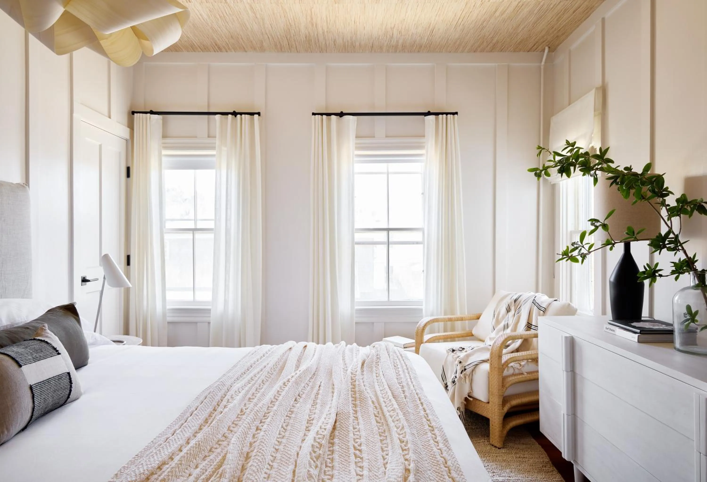 Bedroom, Bed in Block Island Beach House