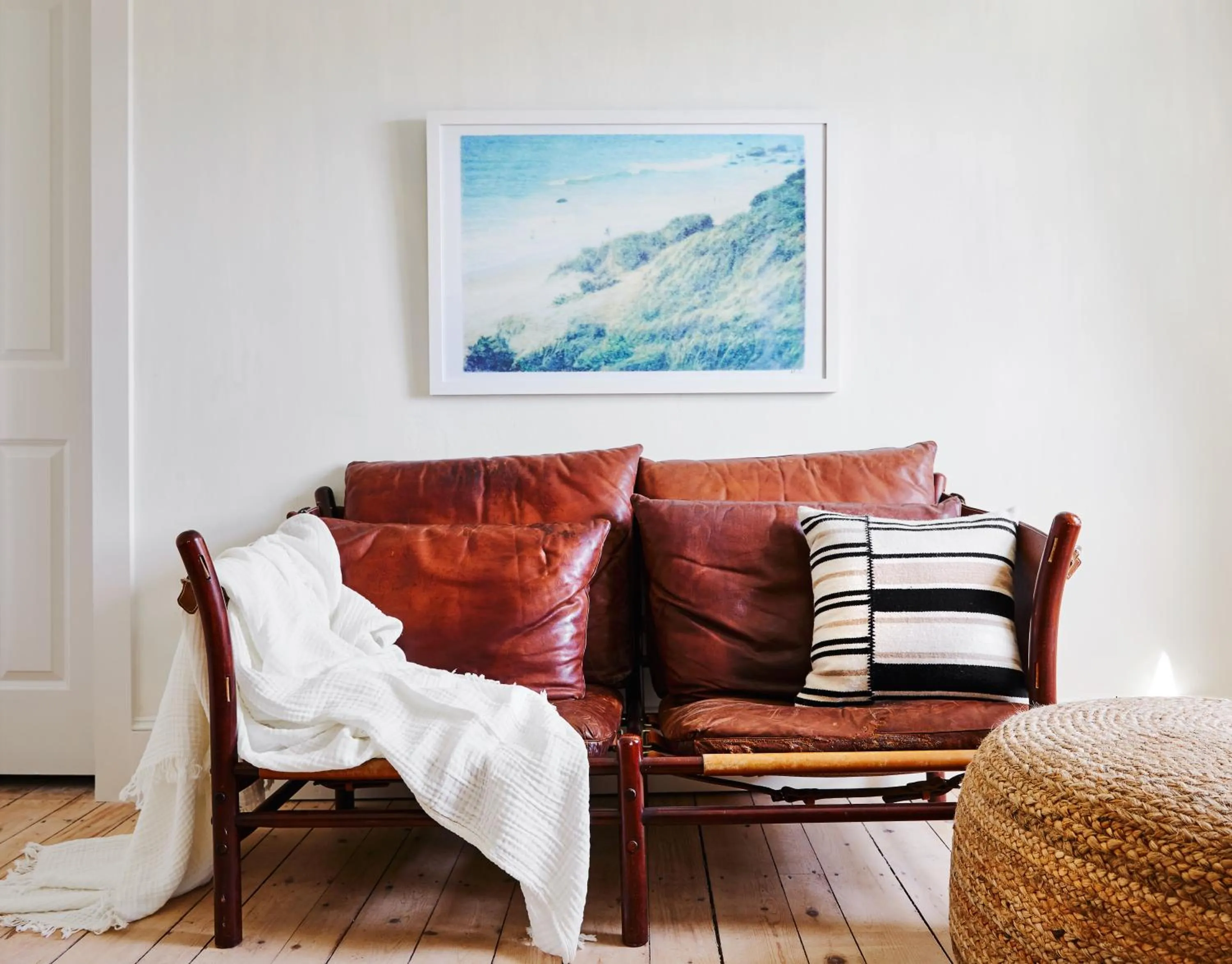 Decorative detail in Block Island Beach House