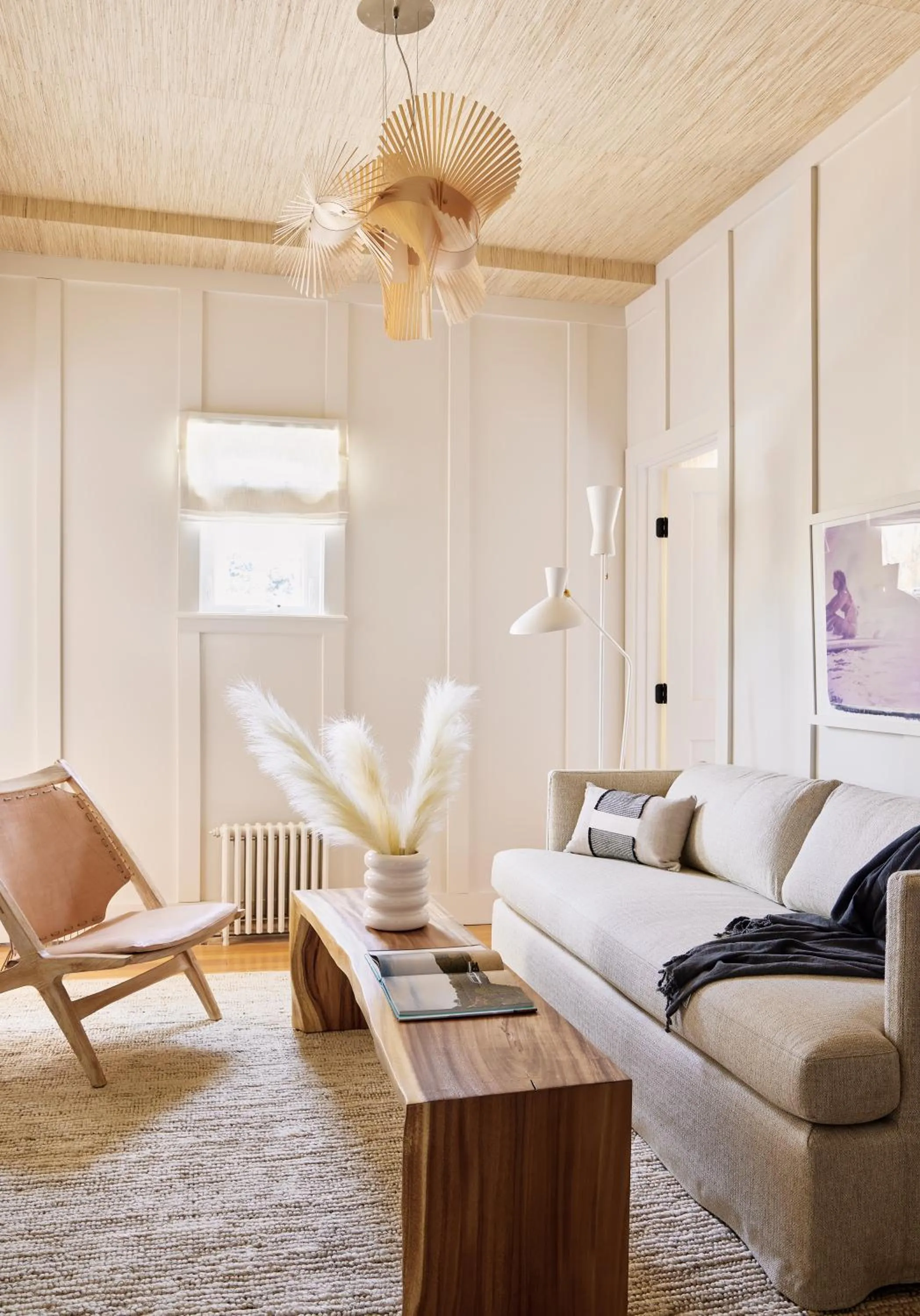 Seating area in Block Island Beach House