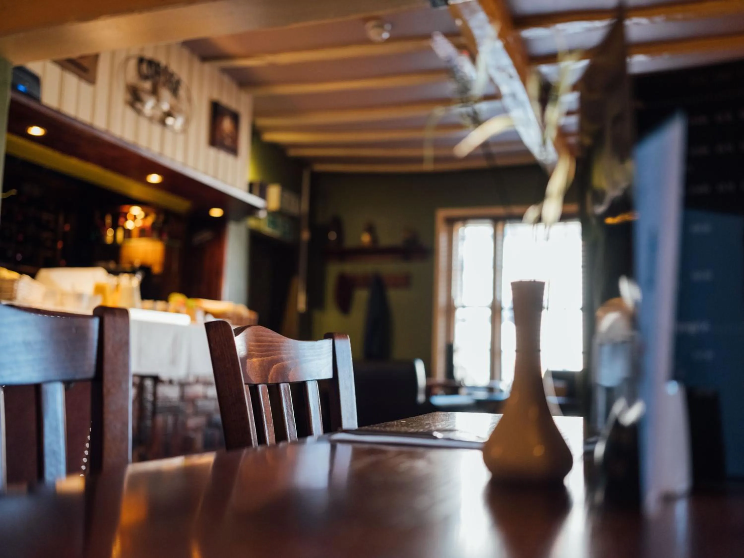 Dining area in The Bell Inn