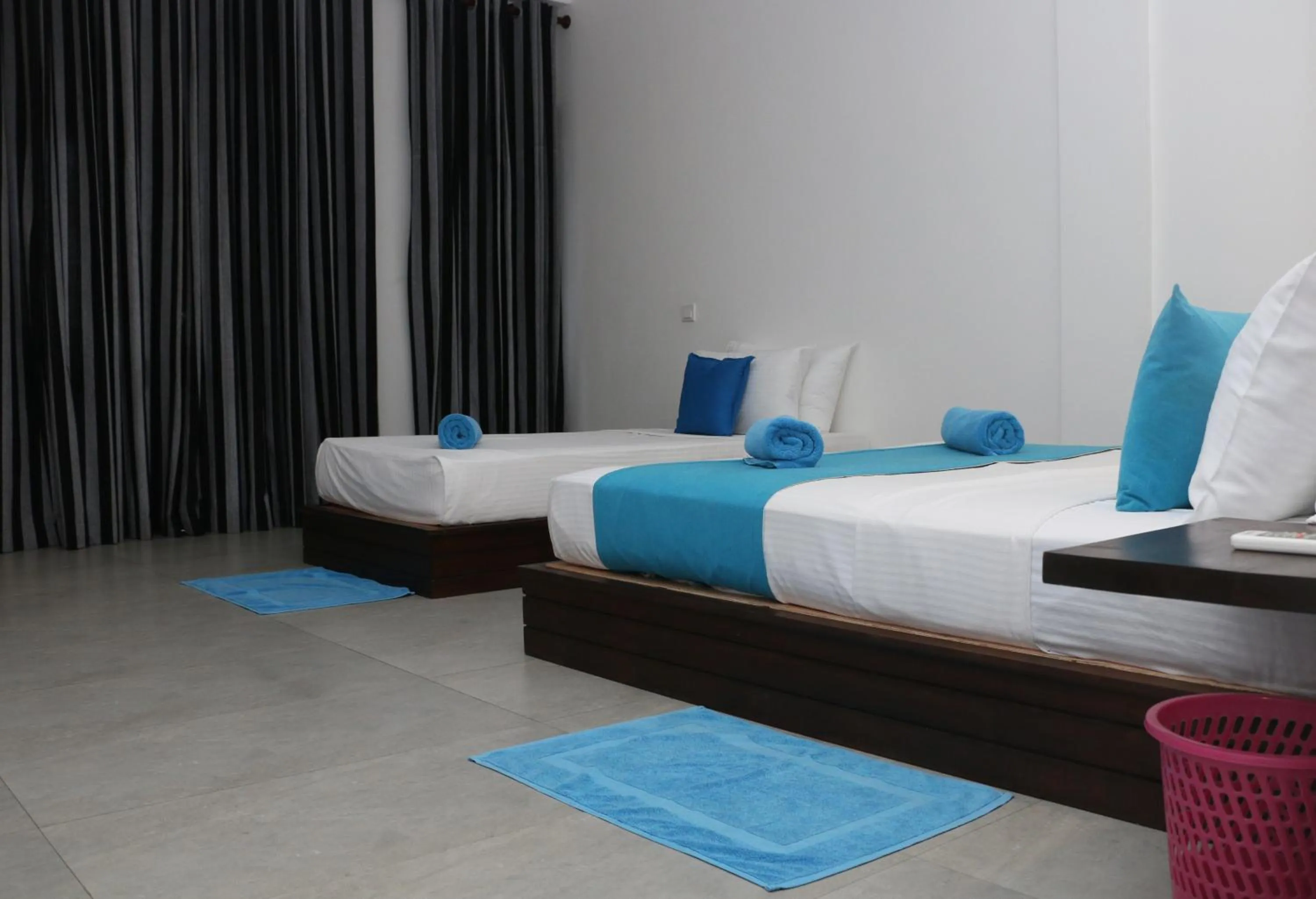 Bedroom, Bed in Seafood Restaurant and Motel