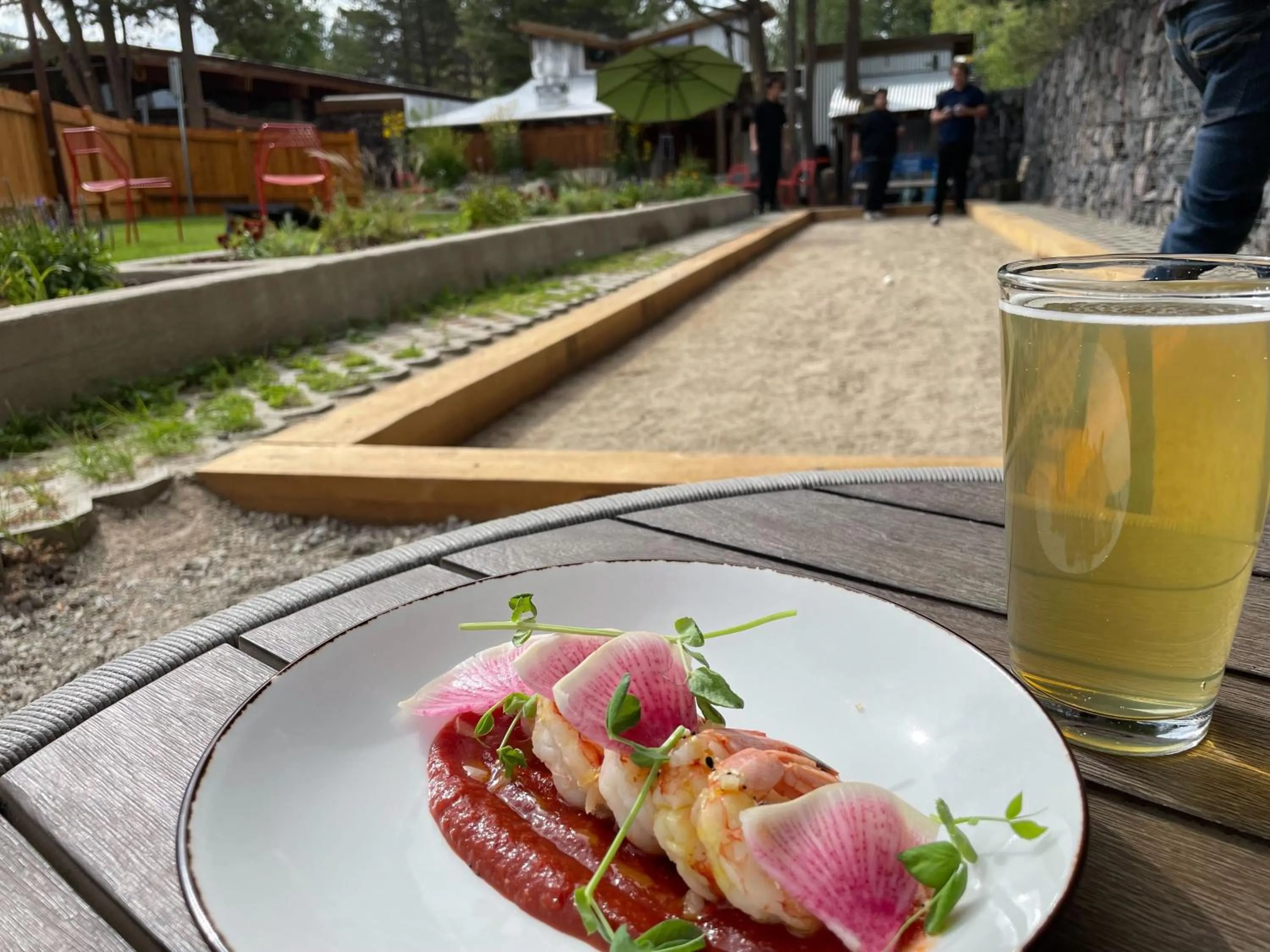 Food and drinks in Gravity Haus Truckee-Tahoe