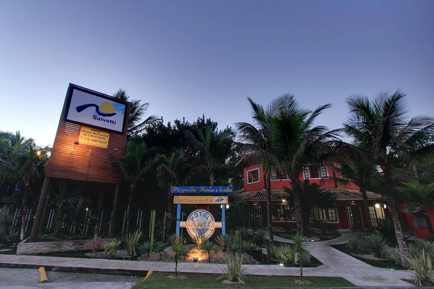 Facade/entrance in Salvetti Praia Hotel