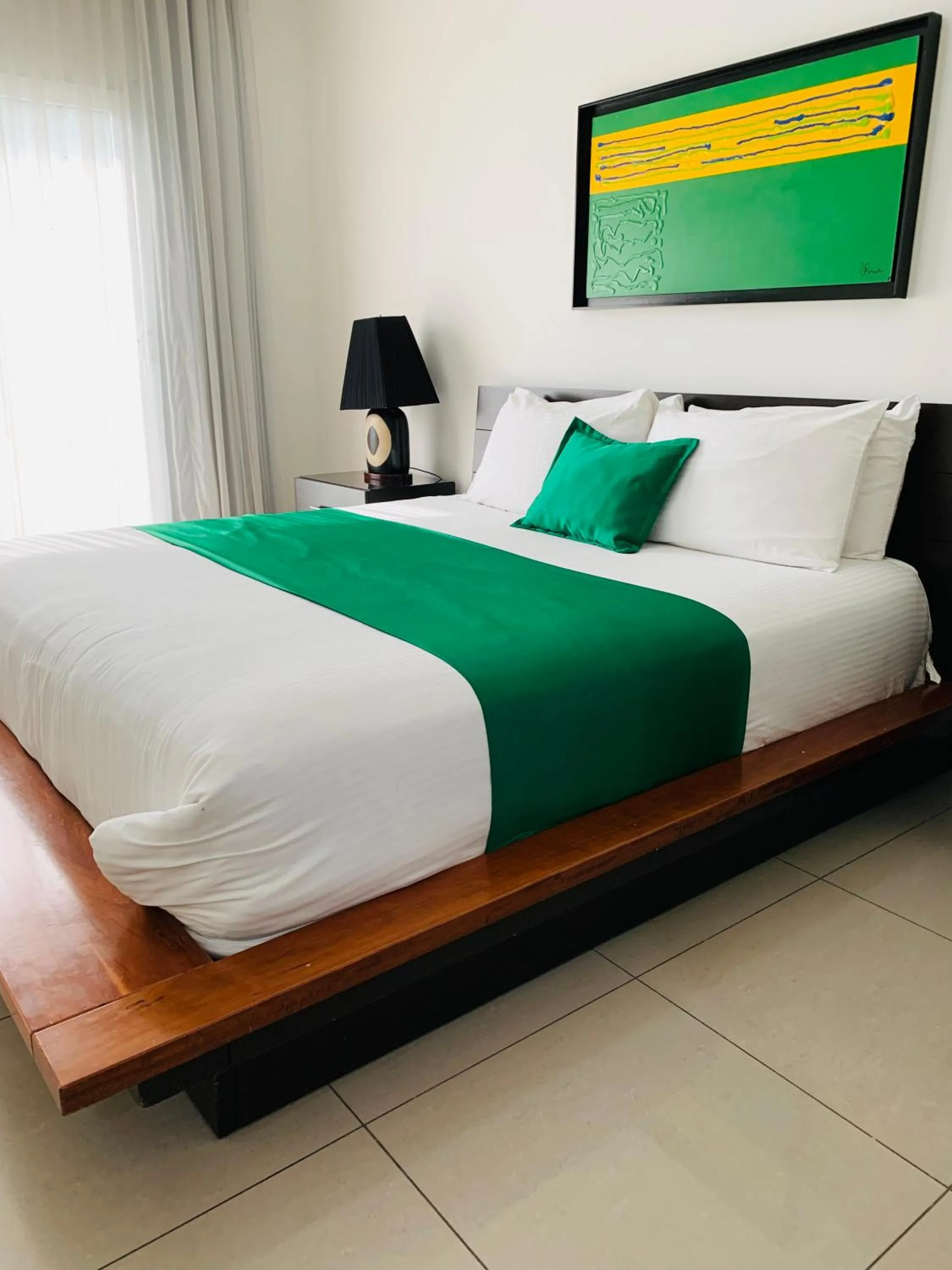 Bed in Hotel Galerias HN