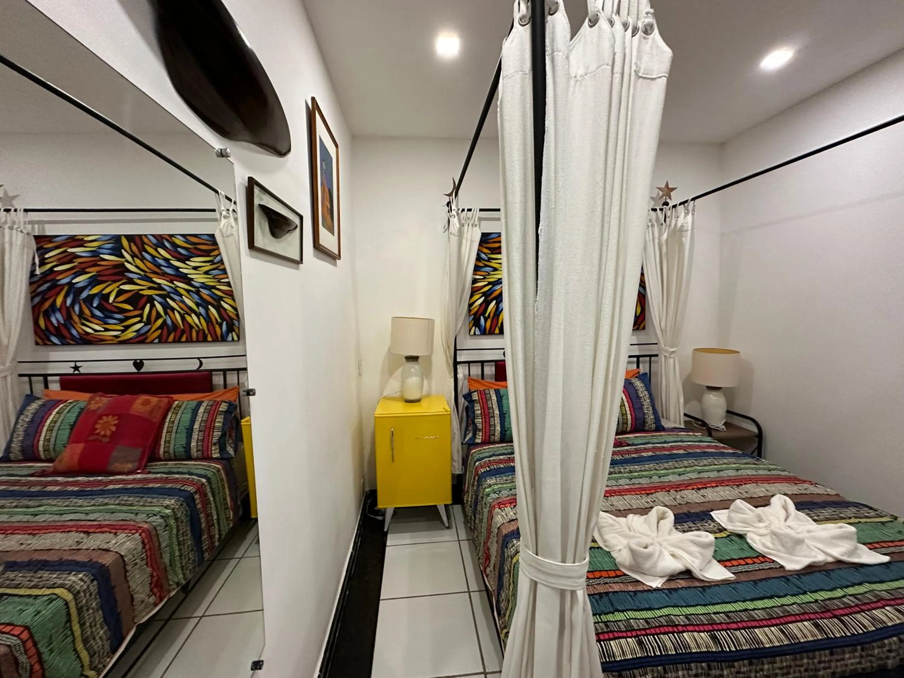 Bed in Flor de Limão Hotel Boutique