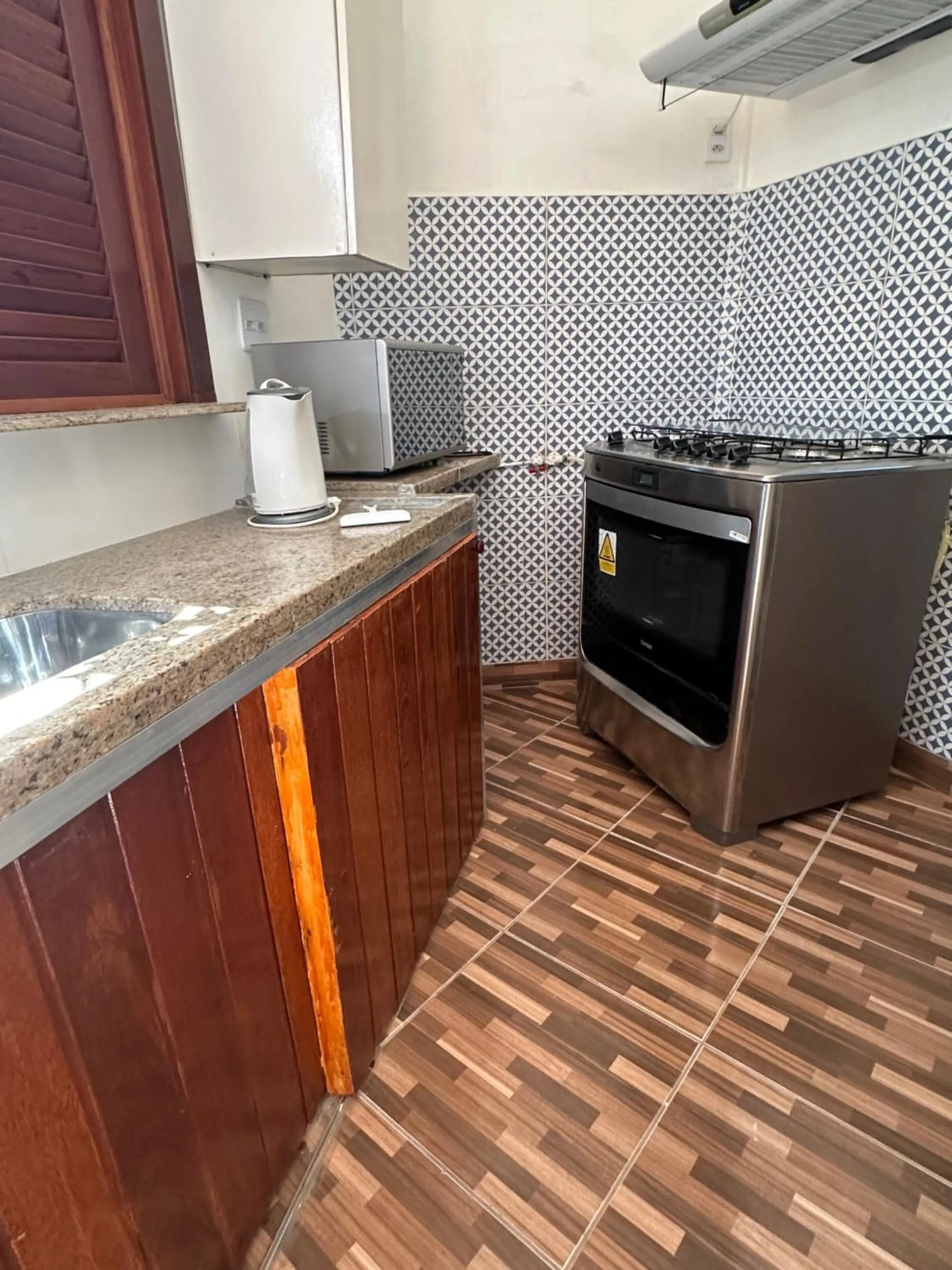 Kitchen or kitchenette in Flor de Limão Hotel Boutique