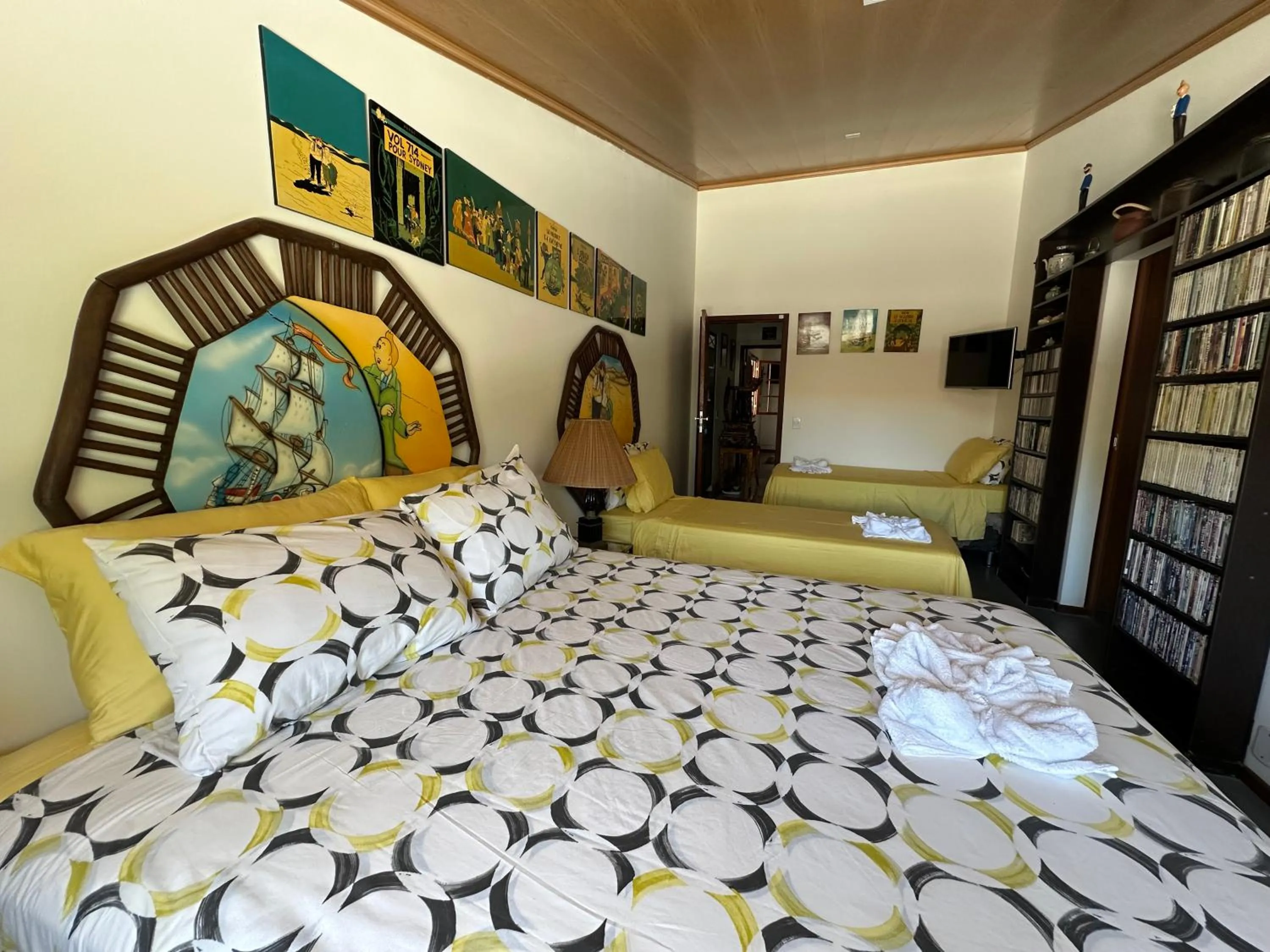 Bed in Flor de Limão Hotel Boutique