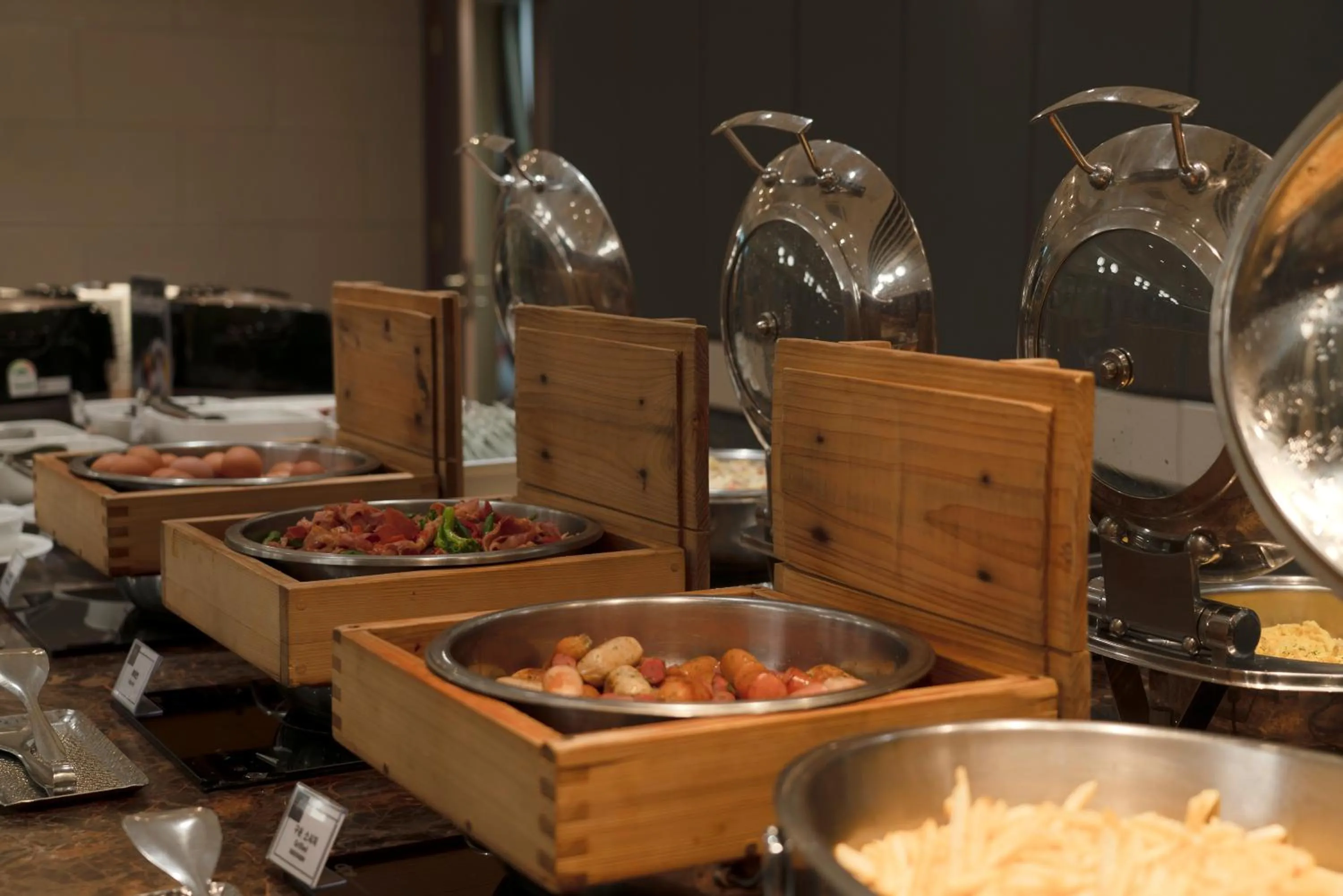 Buffet breakfast in Amid Hotel Seoul