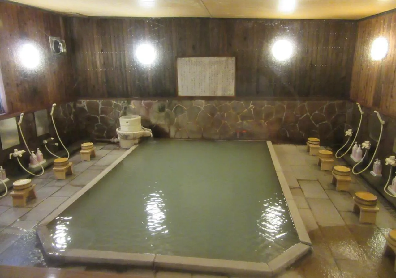 Hot Spring Bath in Unzen Iwaki Ryokan