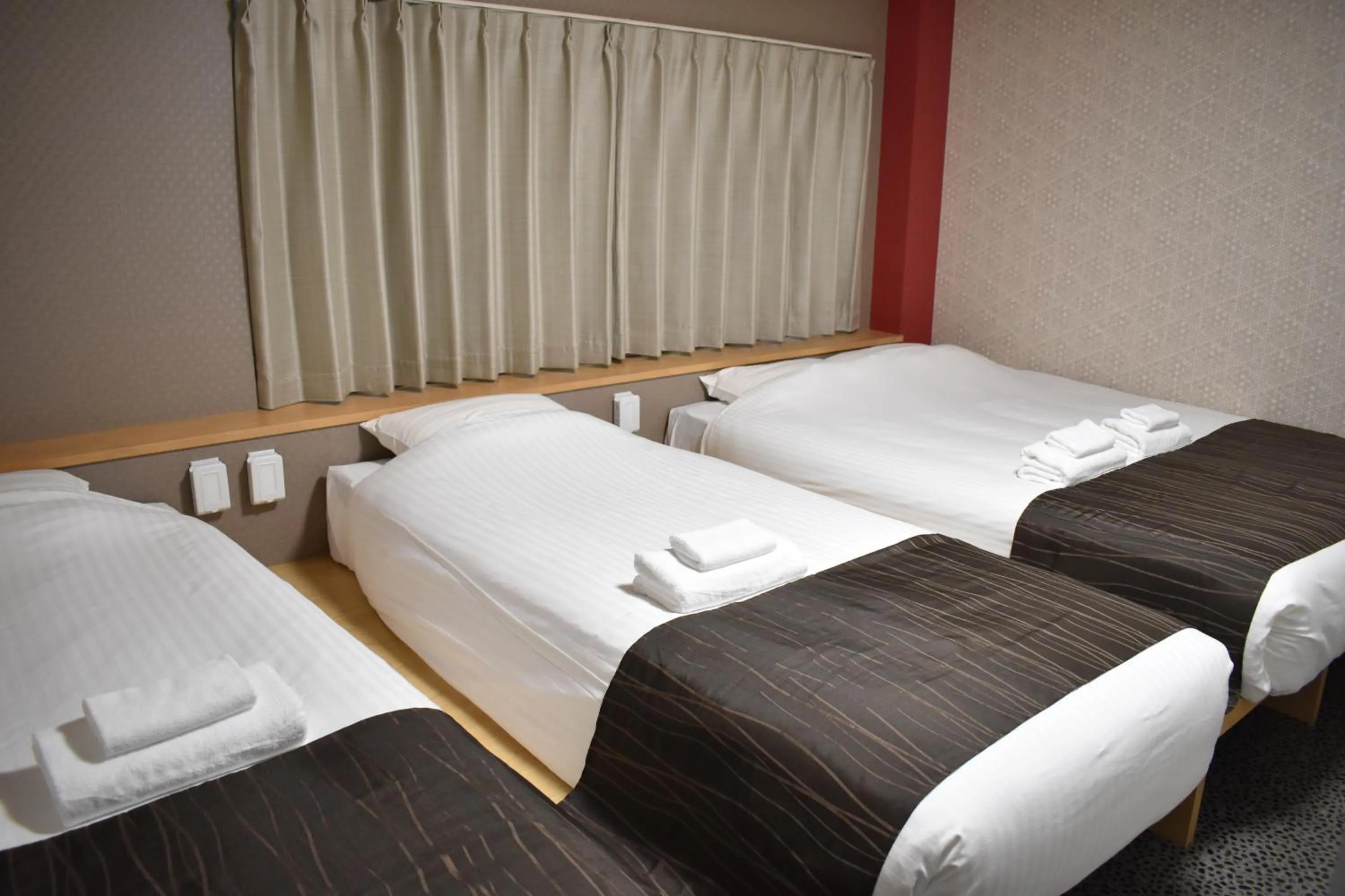 Photo of the whole room, Bed in Shinsaibashi House