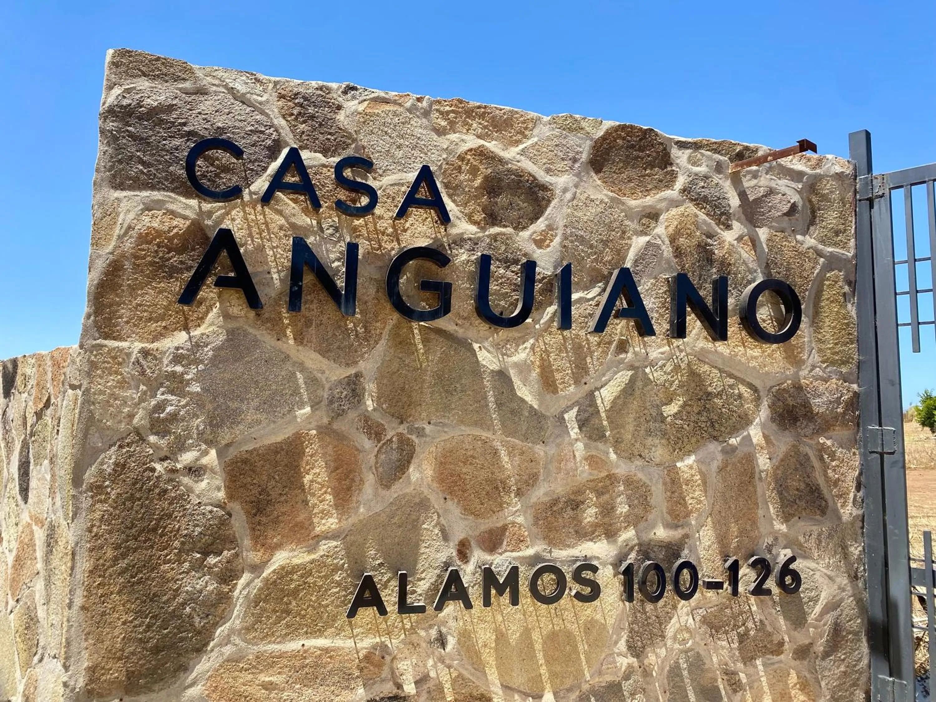 Facade/entrance in Casa Anguiano Valle de Guadalupe